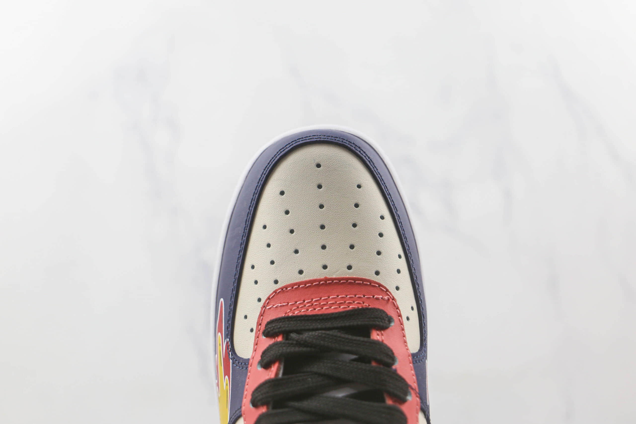 耐克Nike Air Force 1’07 Low纯原版本低帮空军一号XO涂鸦配色板鞋内置气垫 货号:315115-112