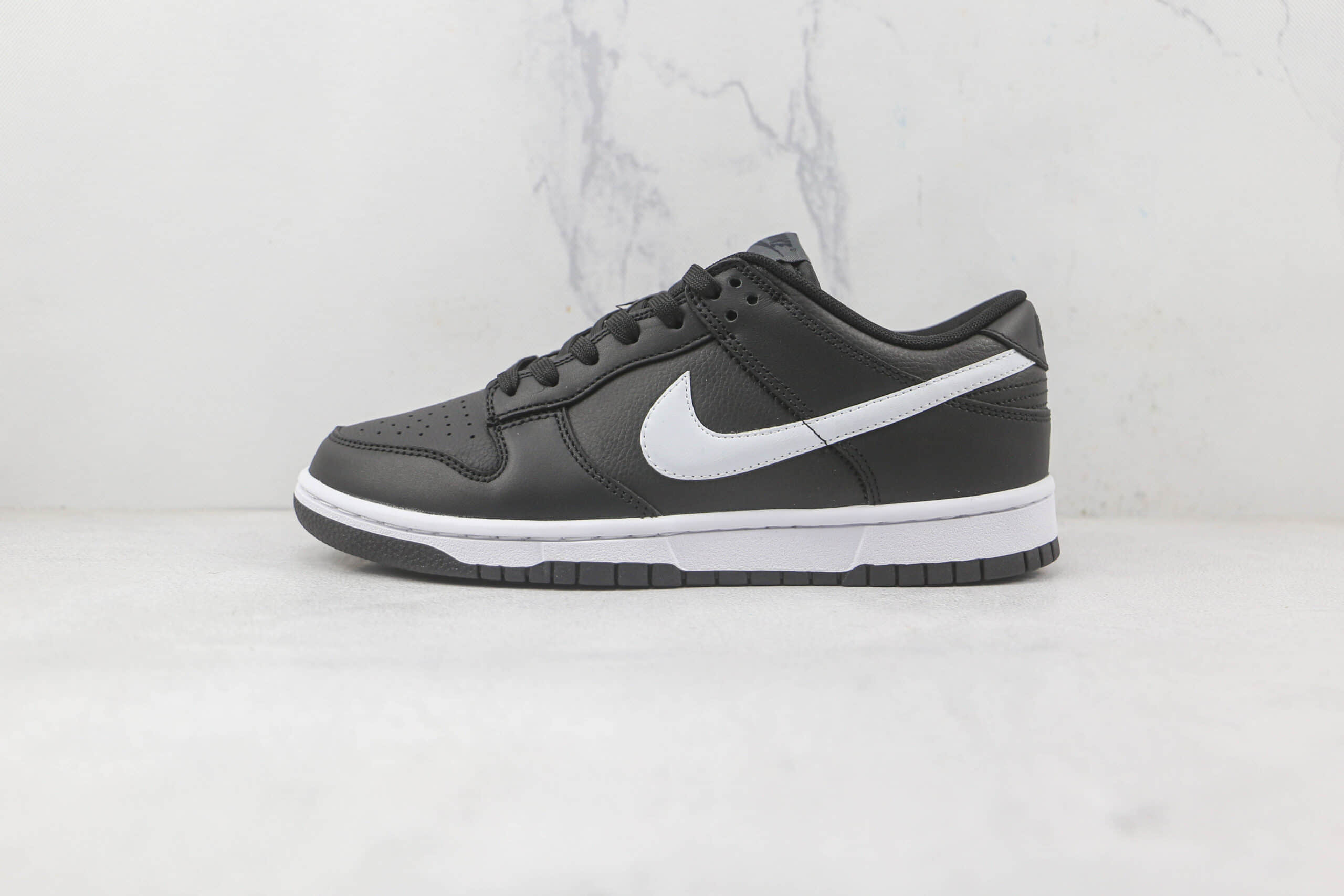 耐克Nike Dunk Low Retro纯原版本低帮DUNK黑白色板鞋内置气垫 货号：DJ6188-002