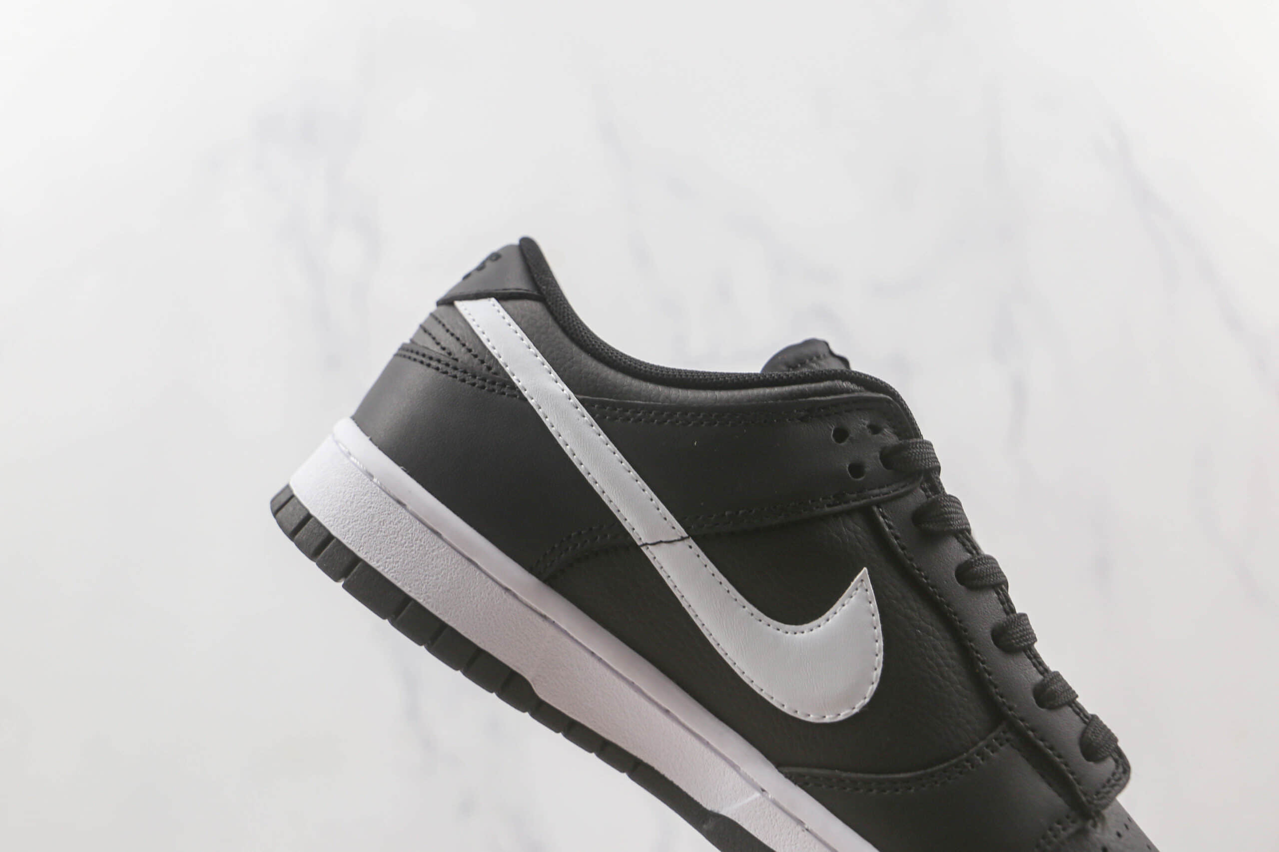 耐克Nike Dunk Low Retro纯原版本低帮DUNK黑白色板鞋内置气垫 货号：DJ6188-002