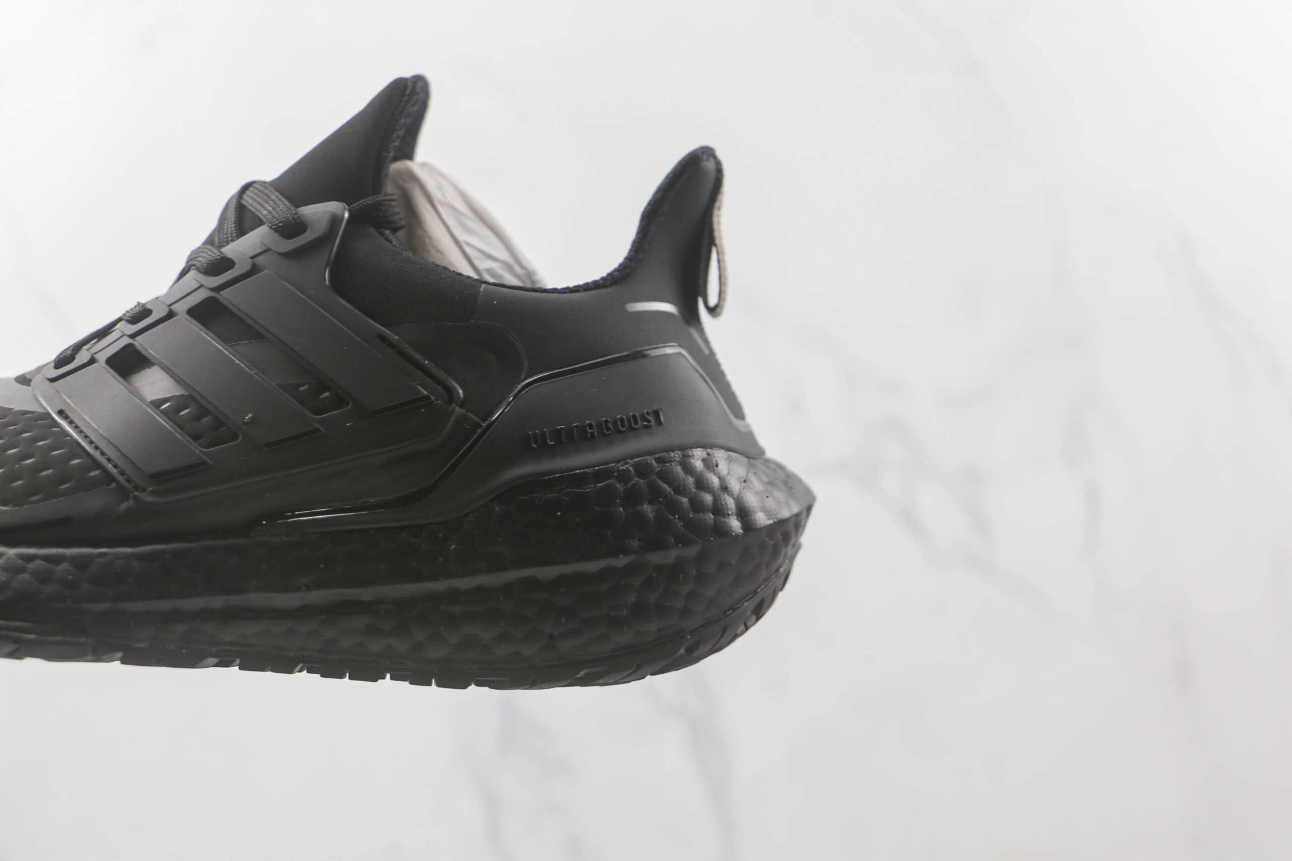阿迪达斯Adidas Ultra Boost 21 Consortium纯原版本黑色UB6.0爆米花跑鞋原楦头纸板打造 货号:S23895