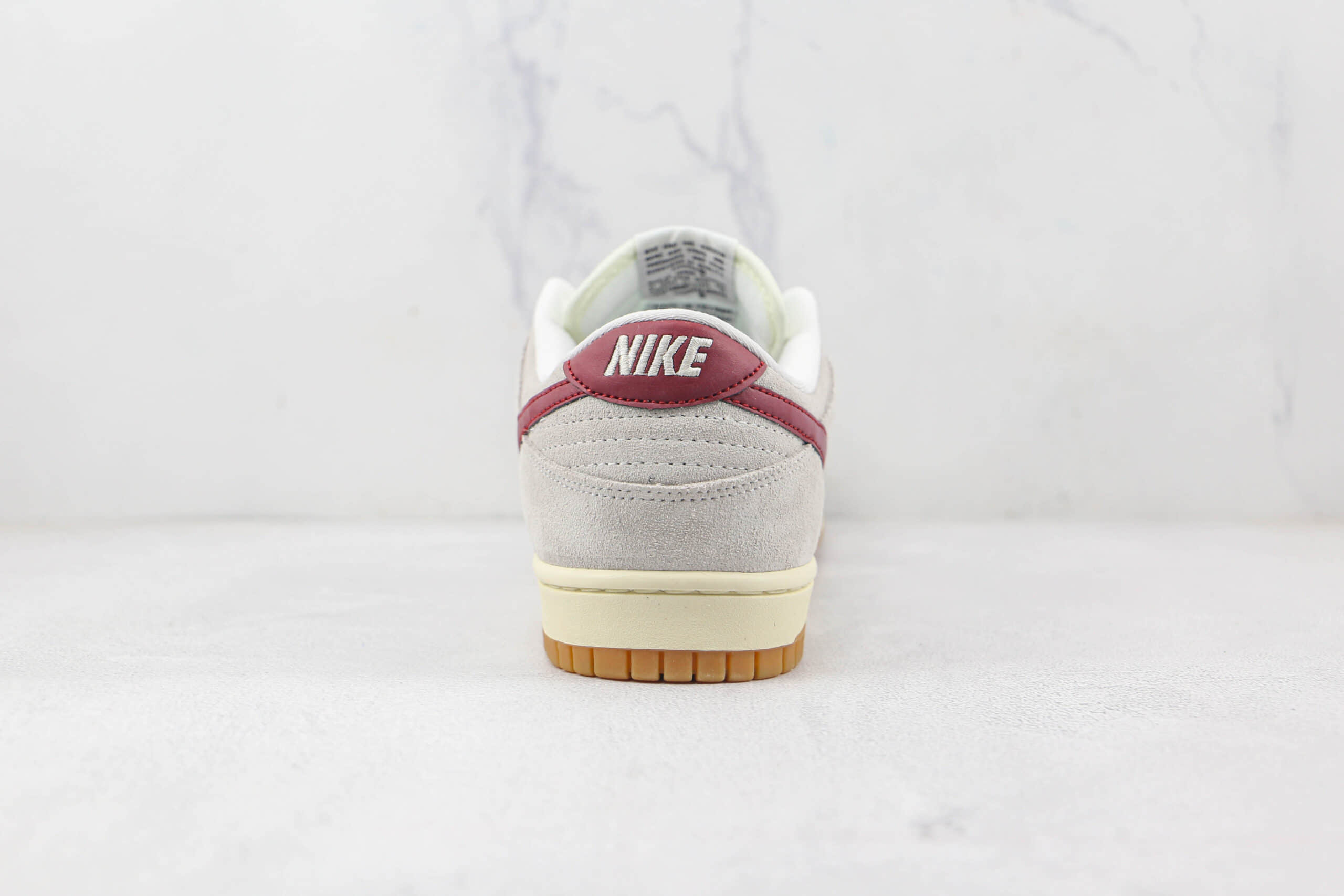 耐克Nike SB Dunk Low纯原版本低帮SB DUNK复古酒红灰配色板鞋原鞋开模一比一打造 货号:HC0808-200