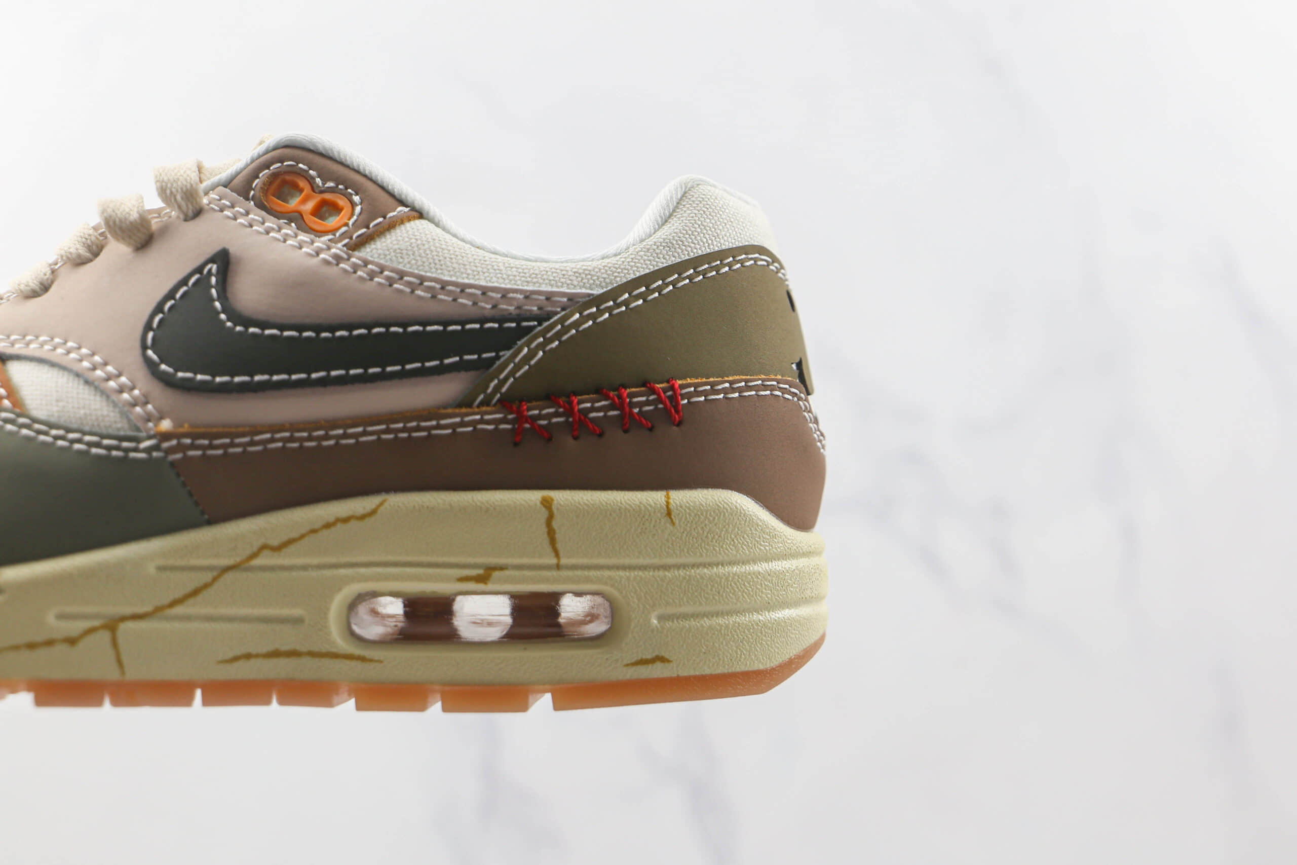 耐克NIKE AIR MAX 1 Concepts联名款纯原版本迷彩腰果花配色Max1气垫鞋原楦头纸板打造 货号:DQ8656-133