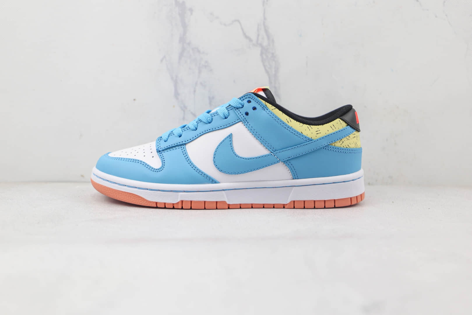 耐克Nike SB Dunk Low Pro纯原版本低帮SB DUNK白蓝欧文板鞋原档案数据开发 货号:DN4179-400