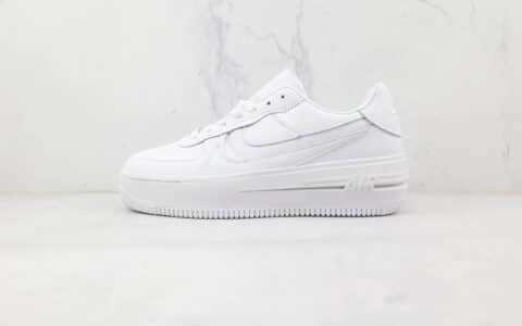 耐克Nike Air Force 1 07 Low纯原版本厚底空军一号纯白解构板鞋内置气垫 货号:DJ9946-100