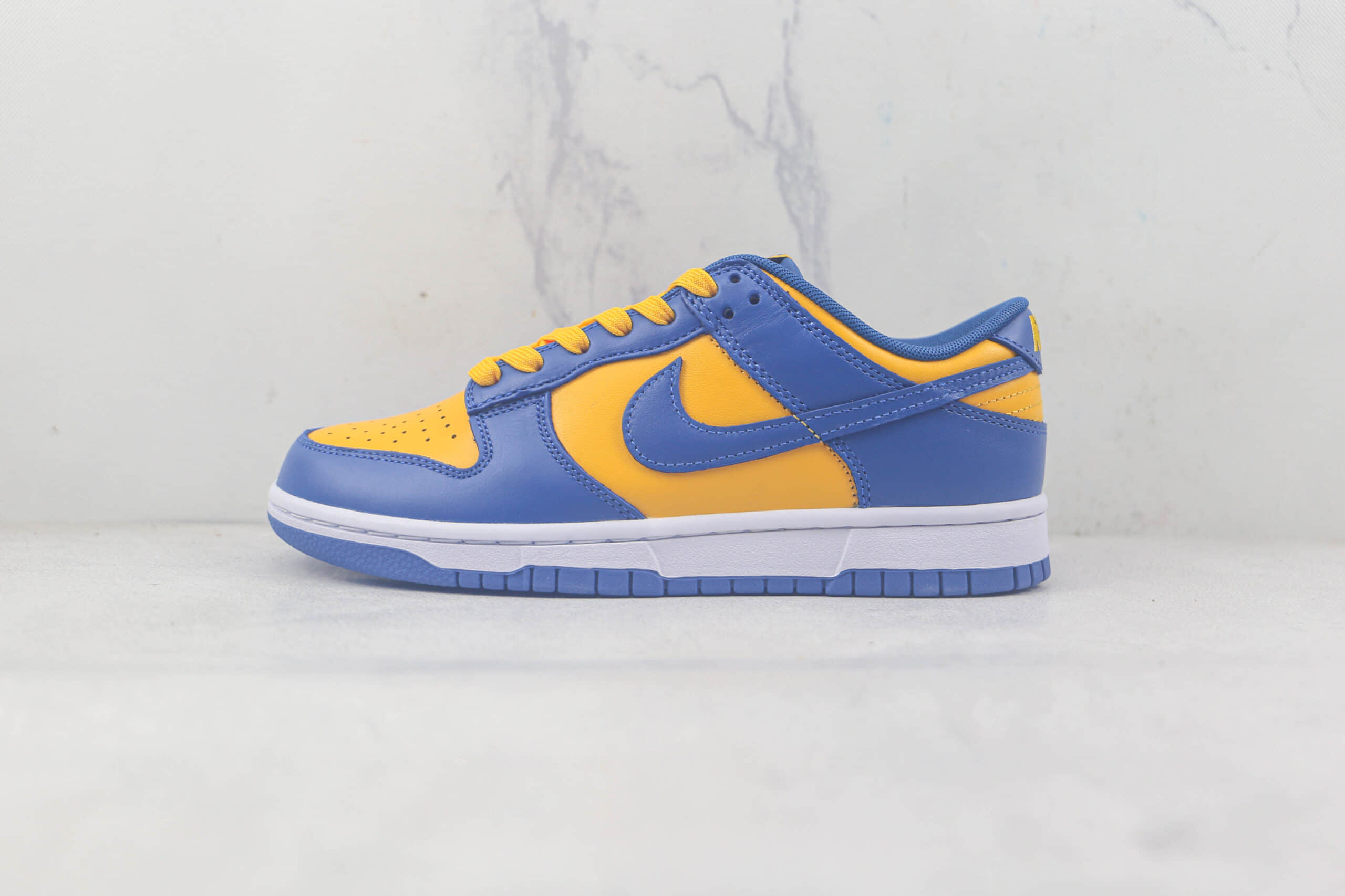 耐克Nike SB Dunk low纯原版本低帮SB DUNK黄蓝拼接板鞋内置气垫 货号:DD1391-402