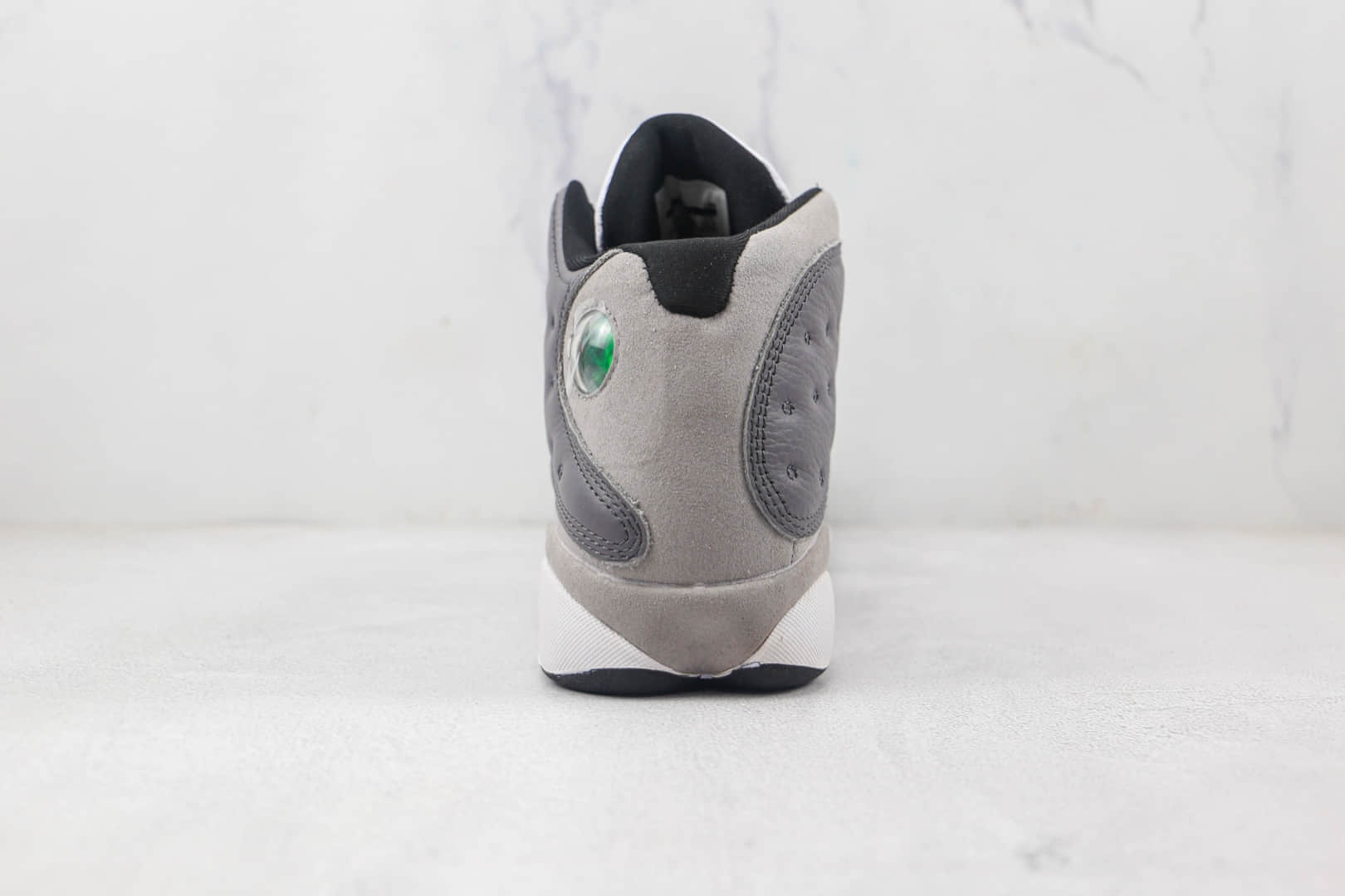 乔丹Air Jordan 13纯原版本雾霾灰白熊猫AJ13篮球鞋原楦头纸板打造 货号:414571-016