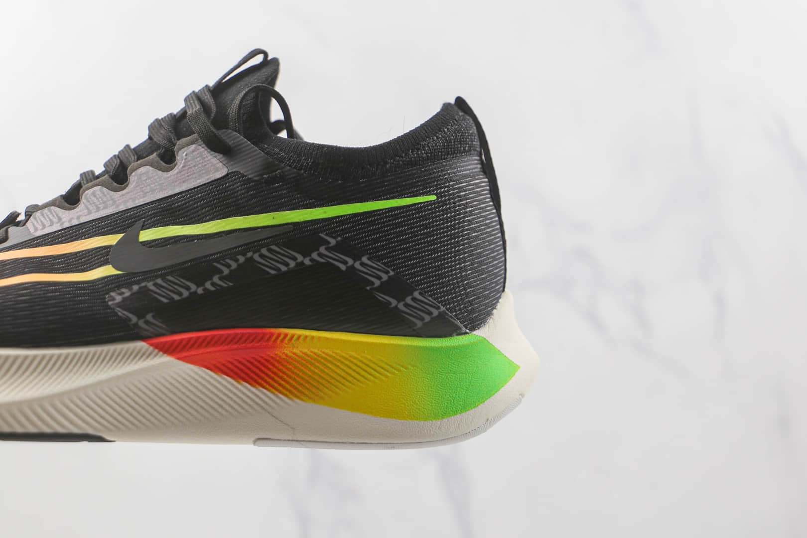 耐克Nike Zoom Fly 4纯原版本黑色Flyknit4代慢跑鞋原楦头纸板打造 货号:DQ4993-010