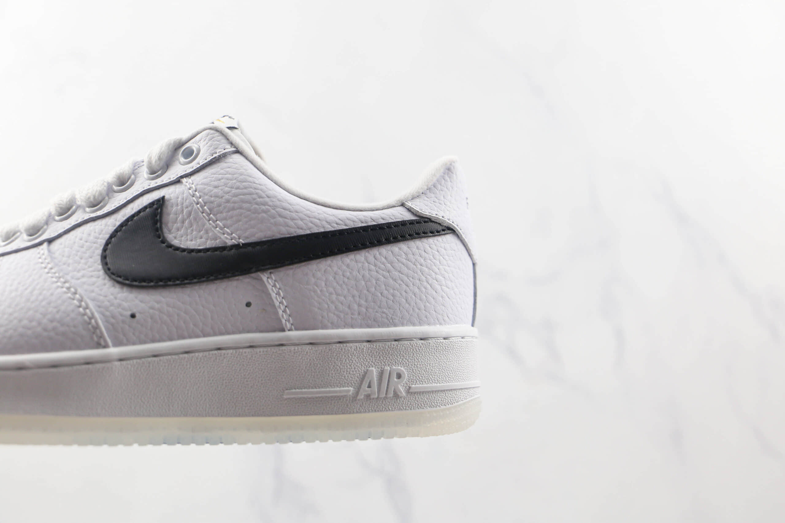 耐克Nike Air Force 1’07 Low纯原版本低帮空军一号白黑勾透明底板鞋原楦头纸板打造 货号:DX2305-100