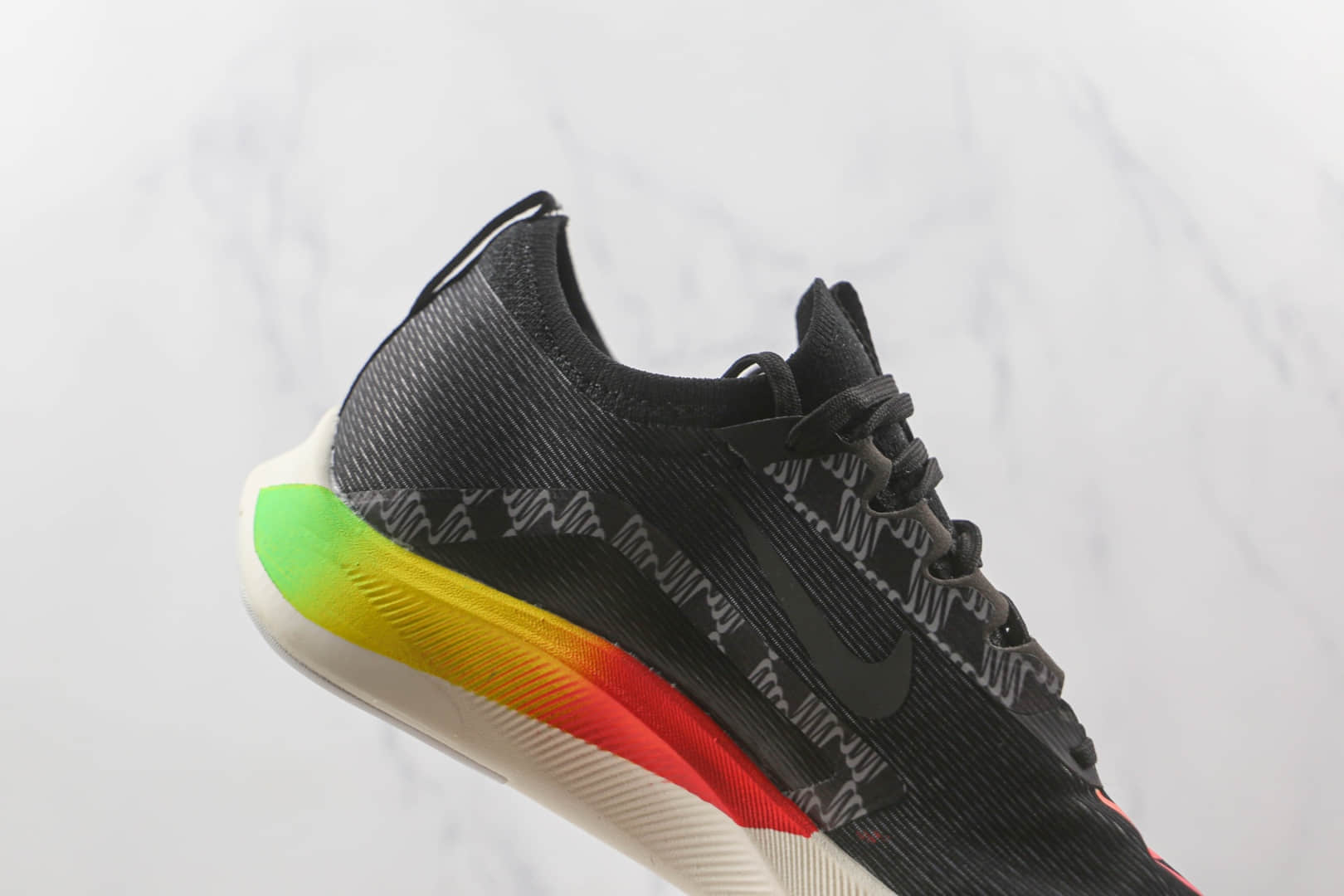 耐克Nike Zoom Fly 4纯原版本黑色Flyknit4代慢跑鞋原楦头纸板打造 货号:DQ4993-010