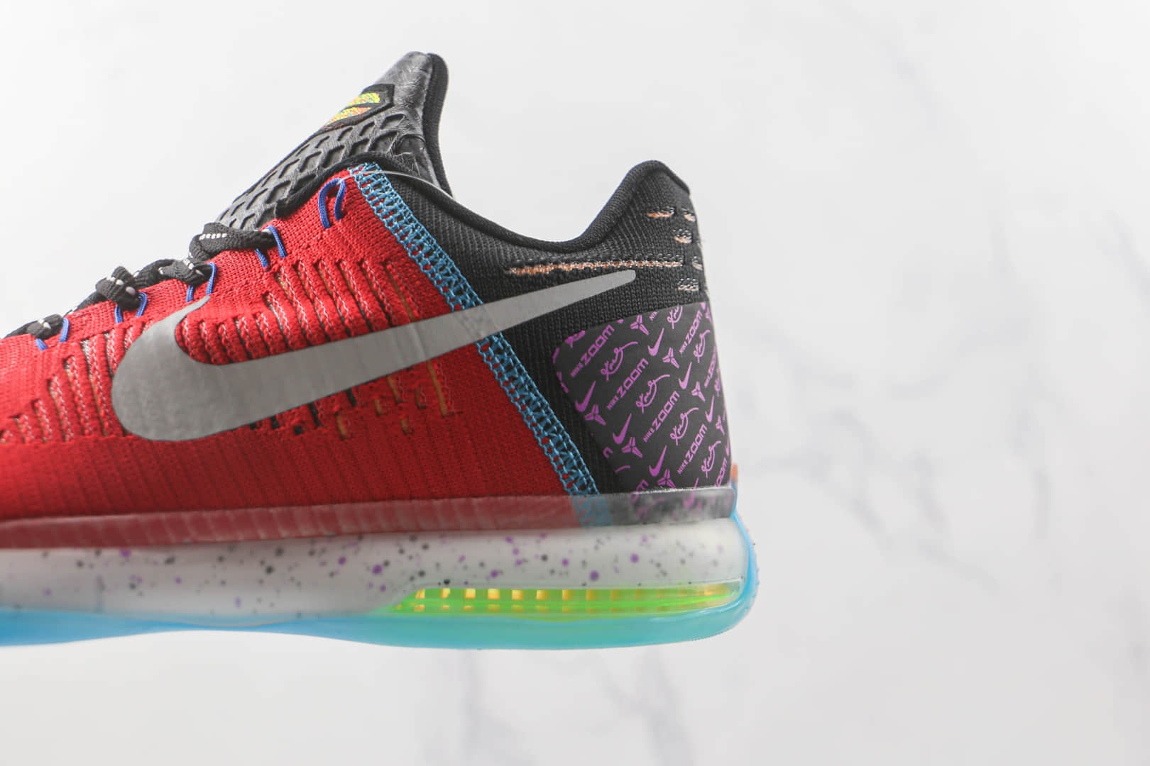 耐克Nike Kobe 10 Elite What The纯原版本科比10代鸳鸯配色篮球鞋原档案数据开发 货号:815810-900