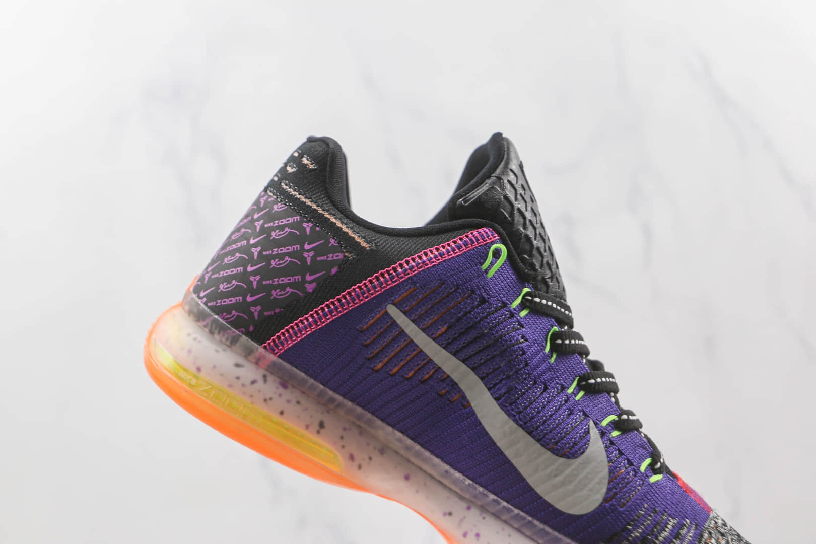 耐克Nike Kobe 10 Elite What The纯原版本科比10代鸳鸯配色篮球鞋原档案数据开发 货号:815810-900