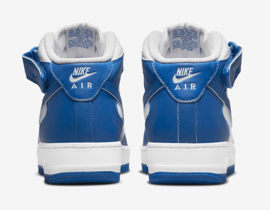 清爽白蓝！中帮AF1新配色官图曝光！ 货号：DX3721-100