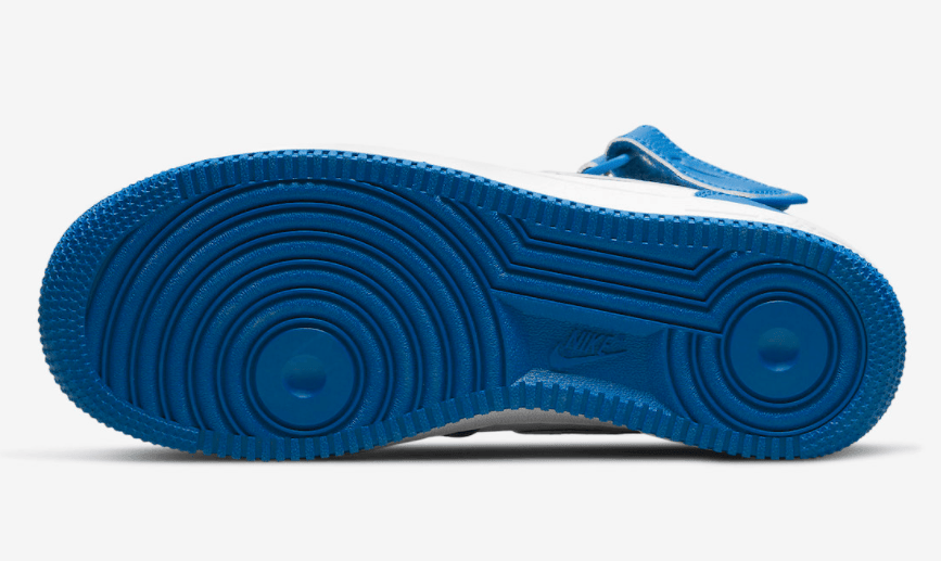 清爽白蓝！中帮AF1新配色官图曝光！ 货号：DX3721-100