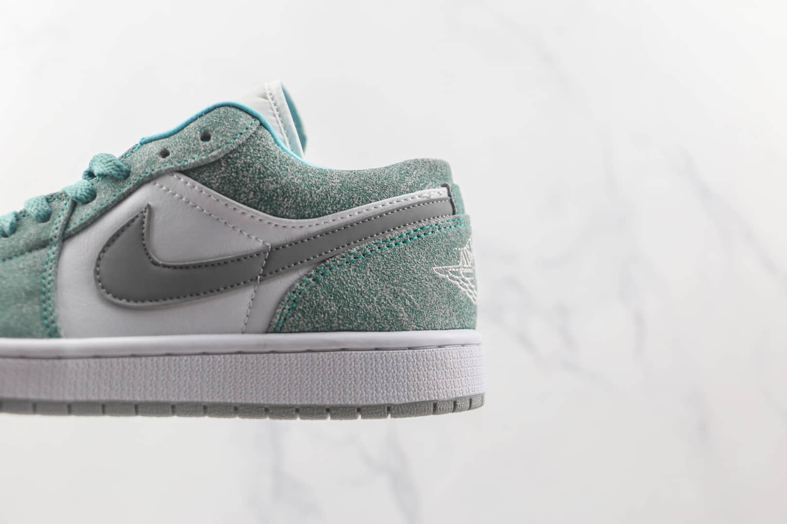 乔丹Air Jordan 1 Low纯原版本低帮AJ1蒂芙尼绿板鞋原档案数据开发 货号:DN3705-301