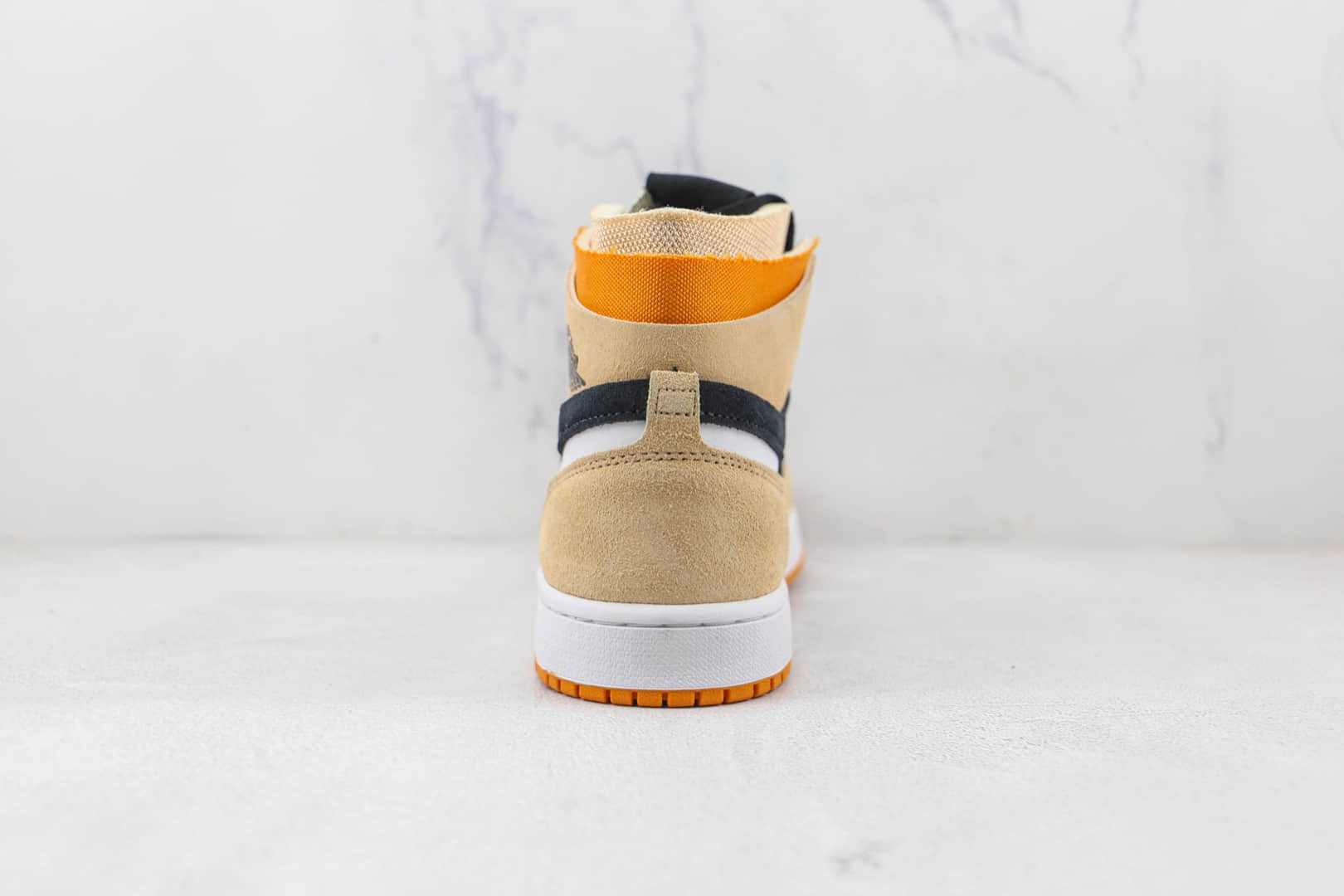 乔丹Air Jordan 1 Zoom CMFT Corduroy纯原版本中帮AJ1南瓜橙色板鞋原鞋开模一比一打造 货号:CT0978-200