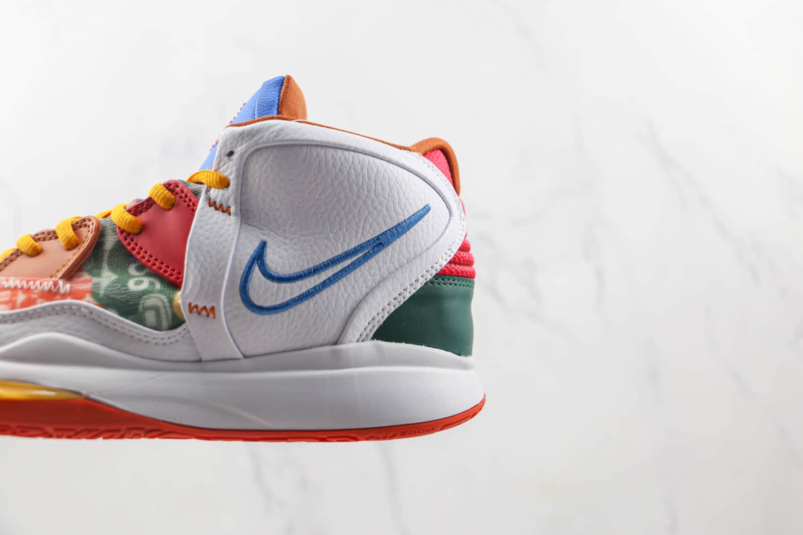 耐克Nike Kyrie 8 Infinity EP Ky--D纯原版本欧文8代彩色拼接篮球鞋内置气垫 货号:DC9134-100