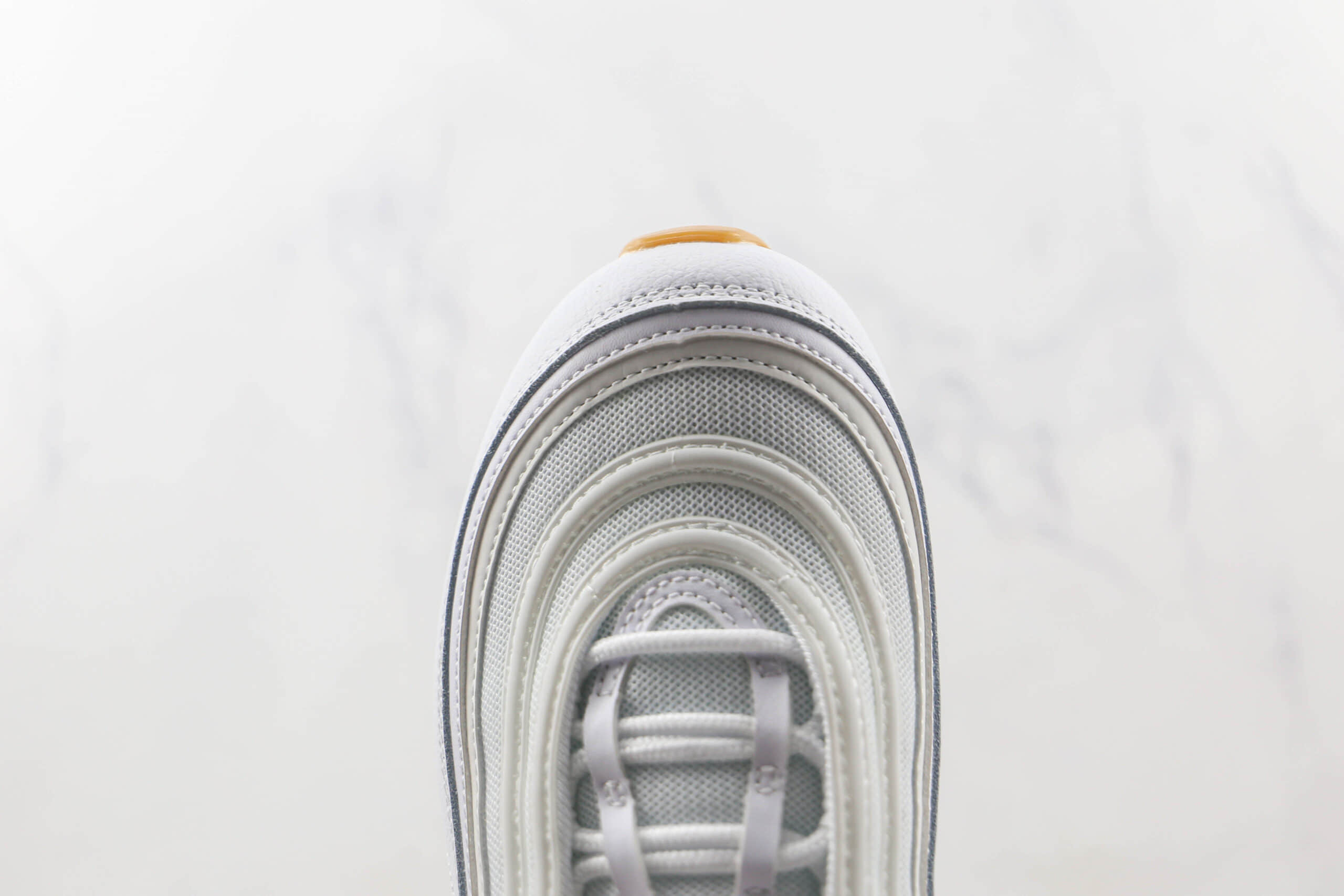 耐克NIKE Air Max 97纯原版本白生胶底Max97气垫鞋原楦头纸板打造 货号:DJ2740-100