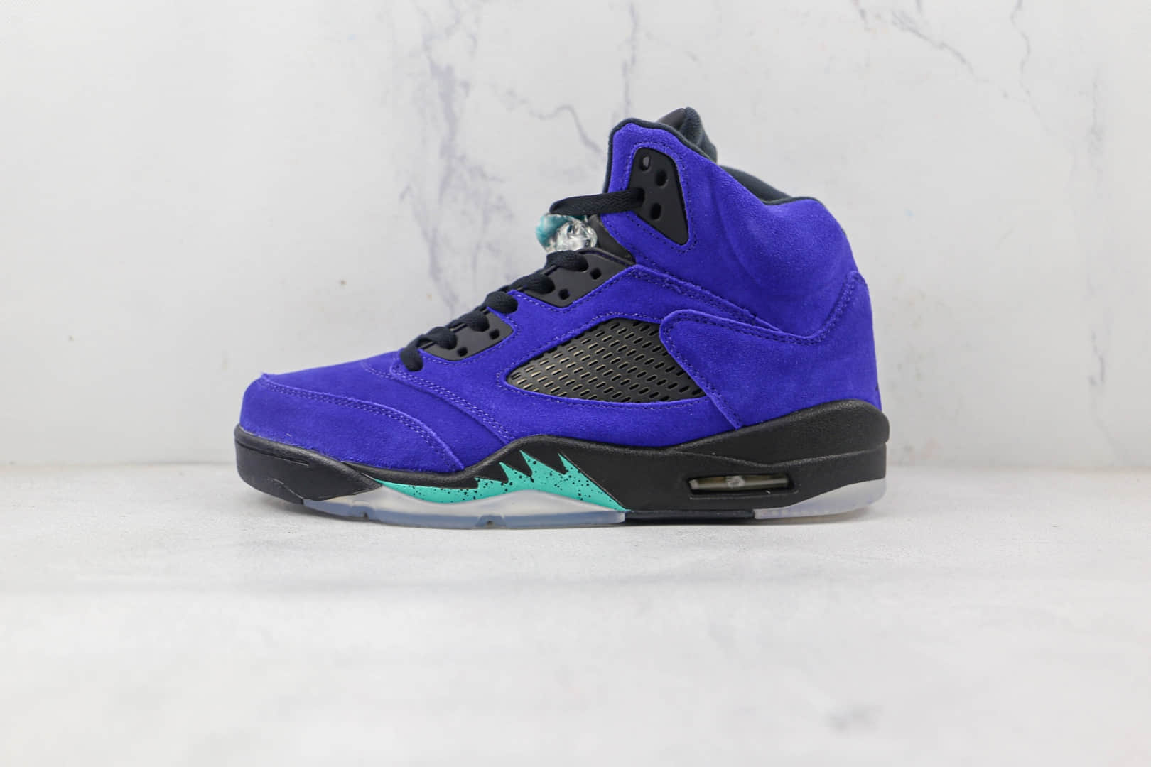 乔丹Air Jordan 5 Alternate Grape纯原版本高帮AJ5紫葡萄配色篮球鞋原楦头纸板打造 货号:136027-500