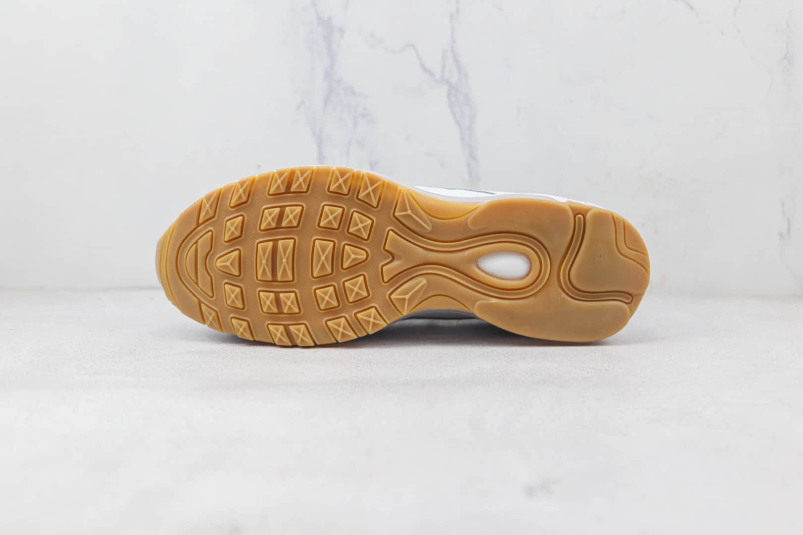 耐克NIKE Air Max 97纯原版本白生胶底Max97气垫鞋原楦头纸板打造 货号:DJ2740-100