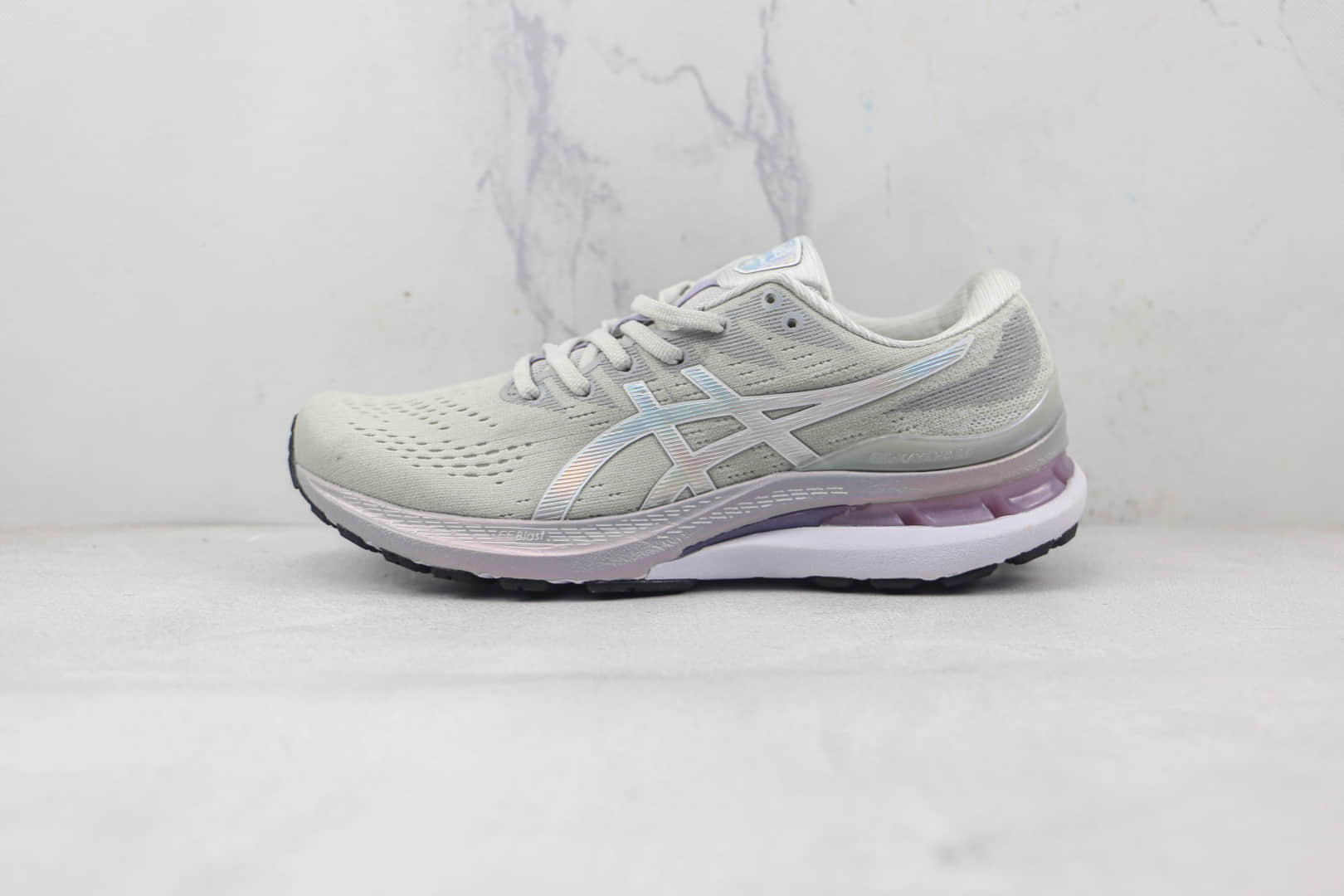 亚瑟士Asics Gel Kayan纯原版本灰白色亚瑟士28代慢跑鞋原楦头纸板打造 货号:1011B291-020