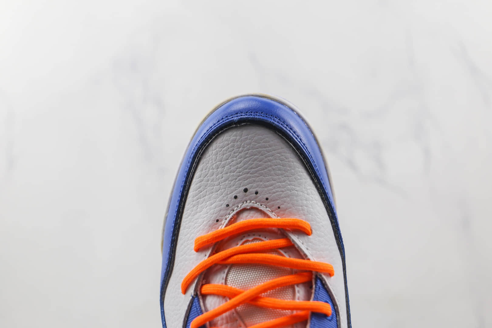 乔丹AIR JORDAN COURTSIDE 23纯原版本白蓝黑色AJ23篮球鞋原楦头纸板打造 货号:AR1000-104