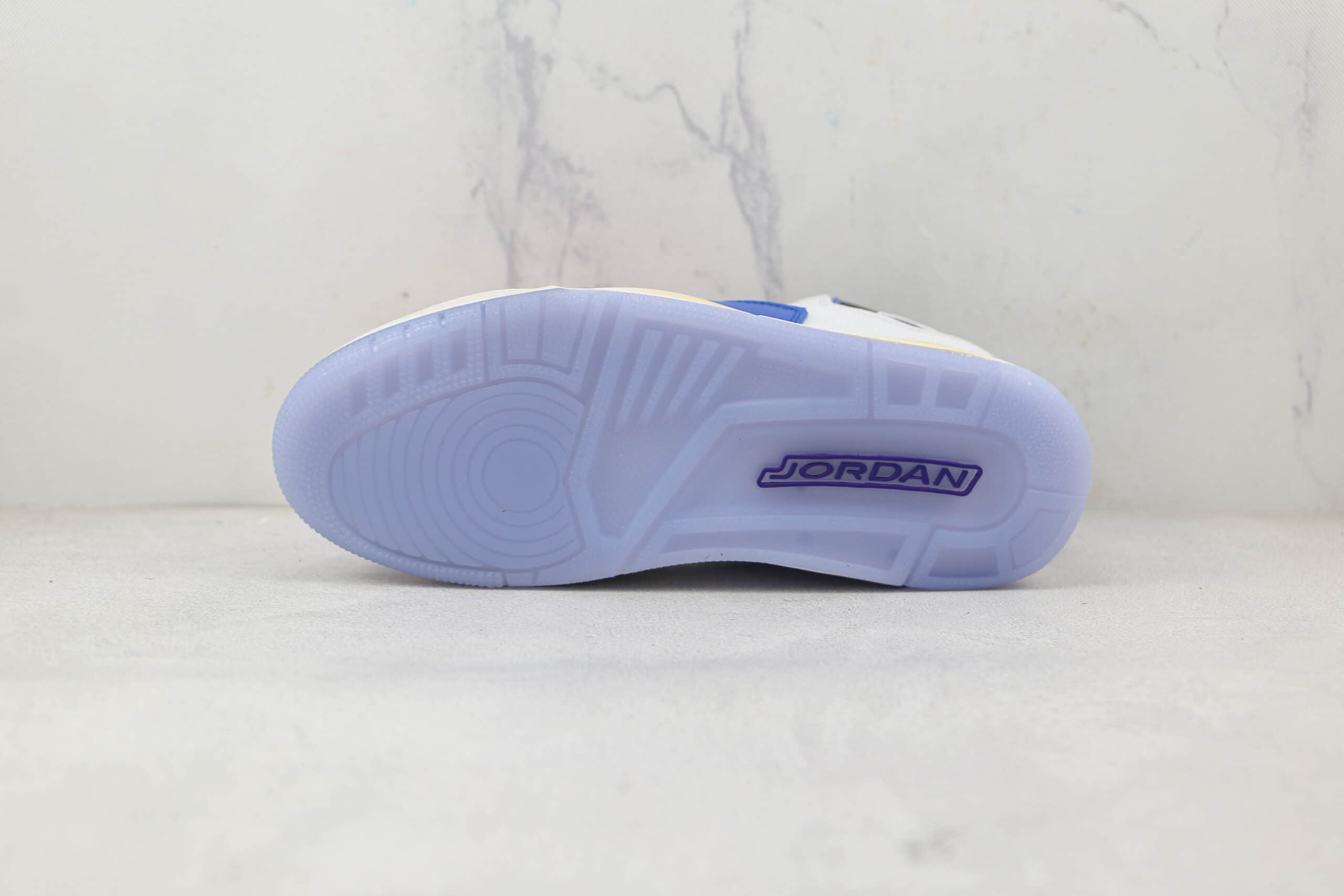 乔丹AIR JORDAN COURTSIDE 23纯原版本白蓝黑色AJ23篮球鞋原楦头纸板打造 货号:AR1000-104