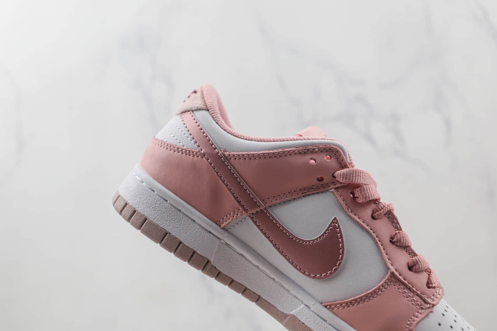 耐克Nike Dunk Low GS Pink Velvet纯原版本低帮DUNK粉丝绒情人节板鞋原档案数据开发 货号:DO6485-600