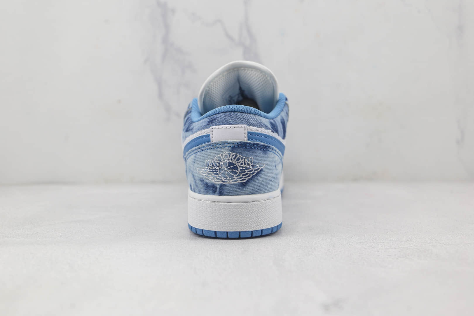 乔丹Air Jordan 1 Low纯原版本低帮AJ1牛仔丹宁配色板鞋原楦头纸板打造 货号:DM8947-100