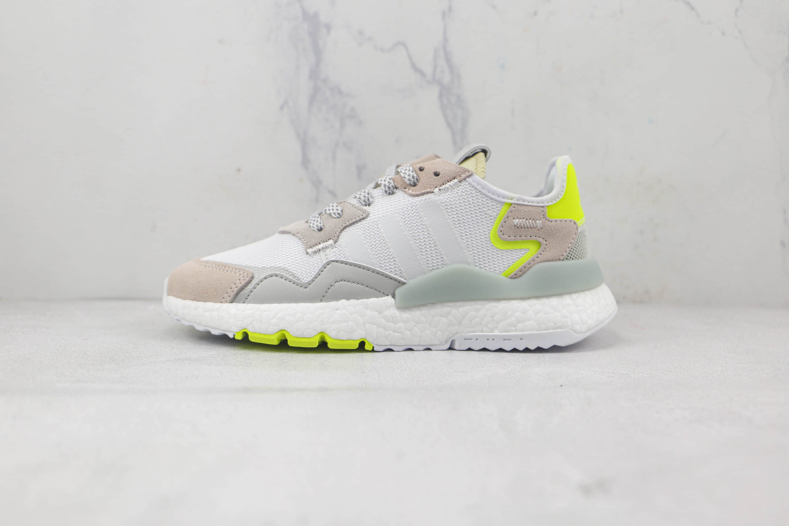 阿迪达斯Adidas Nite Jogger 2021 Boost纯原版本夜行者一代爆米花跑鞋原楦头纸板打造 货号:CG6098