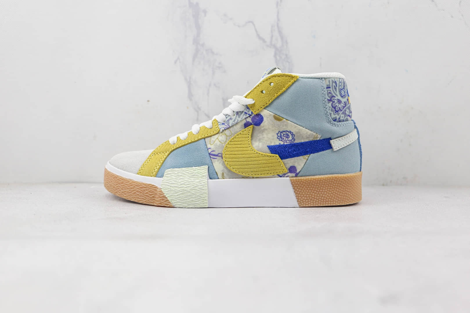 耐克NIKE Blazer LOW 77 VNTG纯原版本开拓者解构腰果花板鞋原档案数据开发 货号:DM0859-400