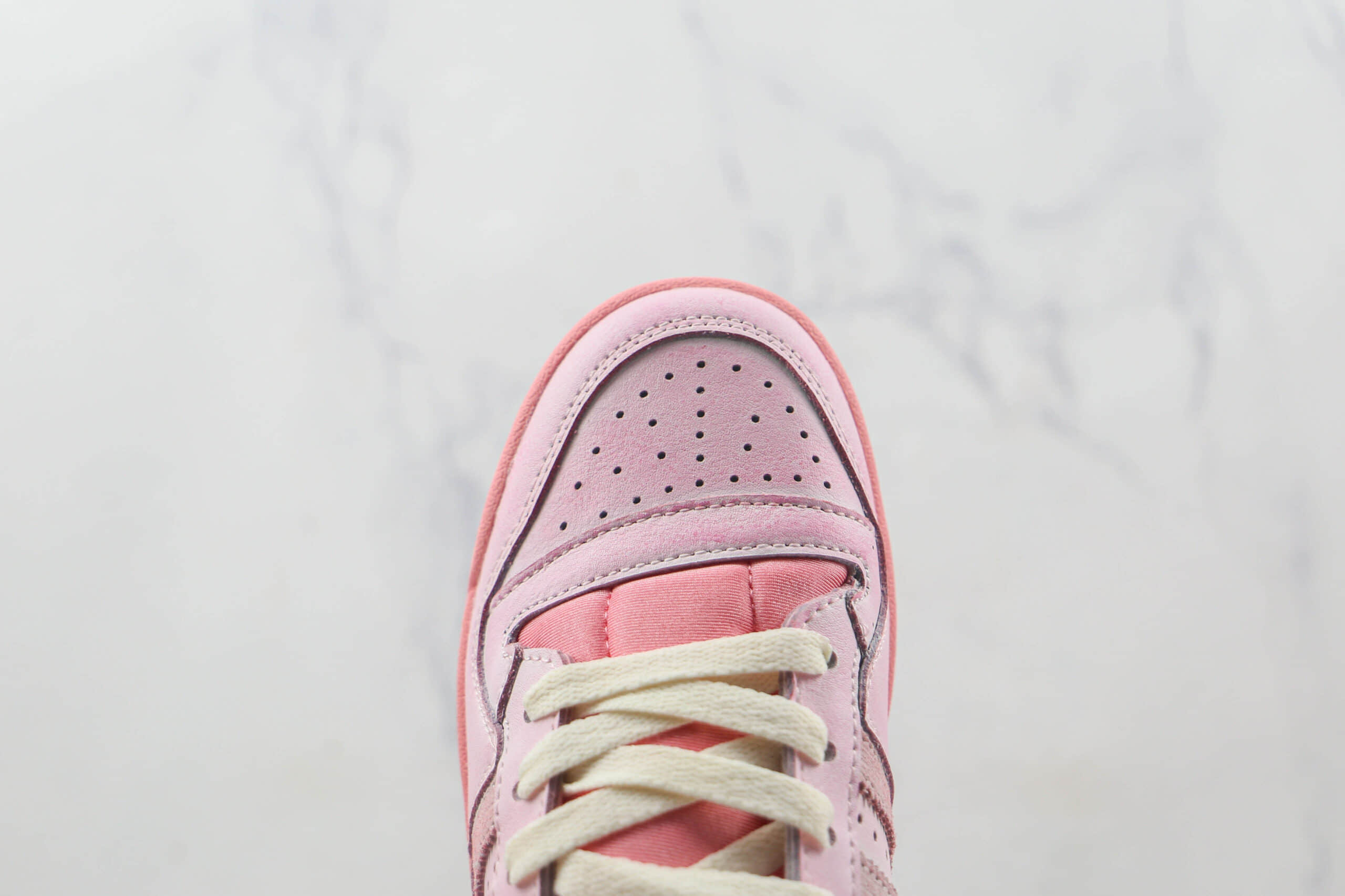 阿迪达斯Adidas originals Forum 84 low纯原版本粉红色Forum84复古板鞋原楦头纸板打造 货号:GY6980