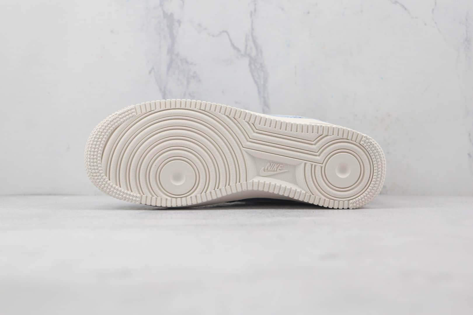 耐克Nike Air Force1纯原版本低帮空军一号牛仔做旧配色板鞋内置气垫原盒原标 货号:DY1830-100