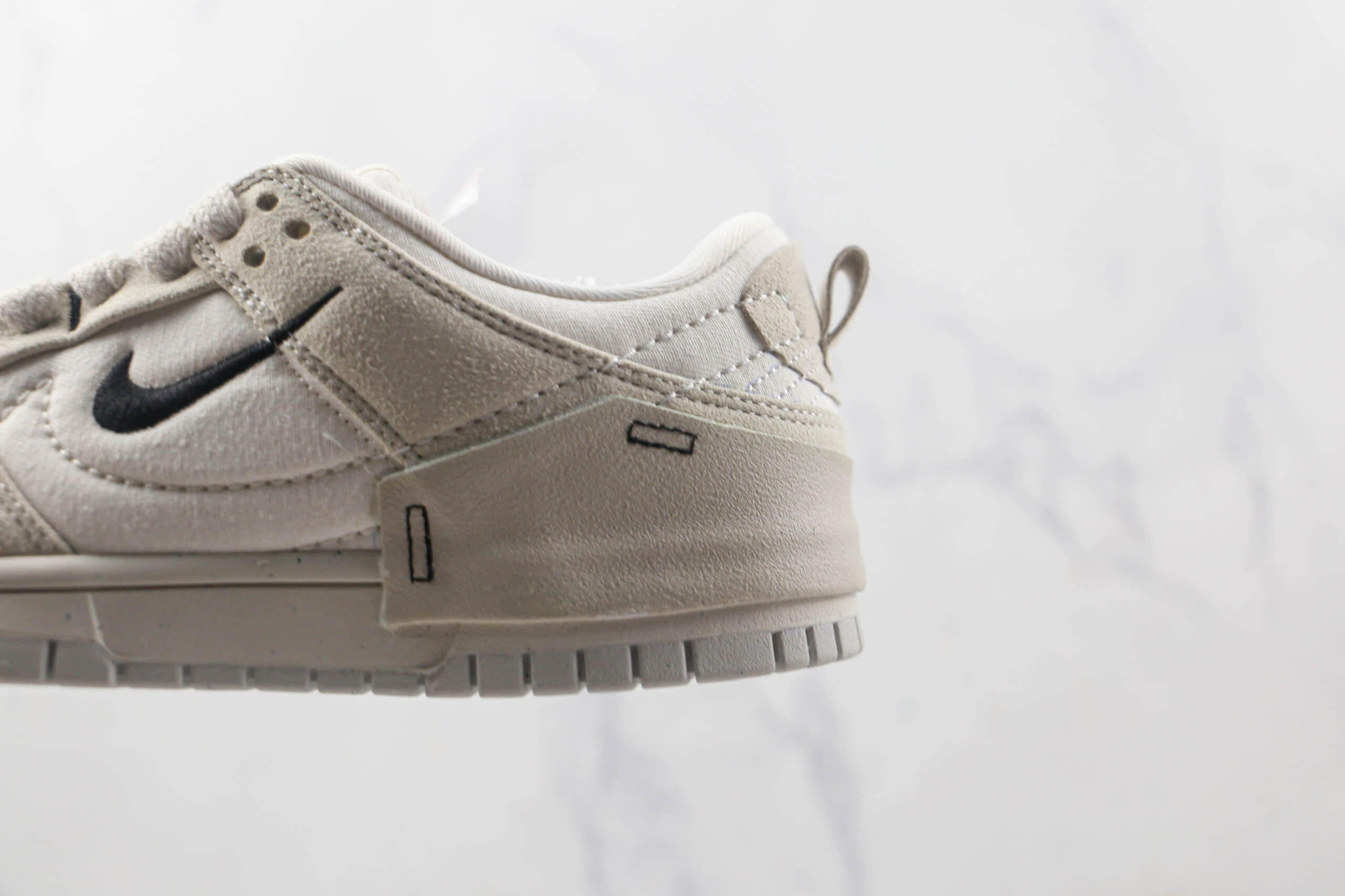 耐克Nike Dunk Low Disrupt 2 Desert Bronze纯原版本破坏二代系列灰白色解构风板鞋原盒原标 货号:DH4402-101