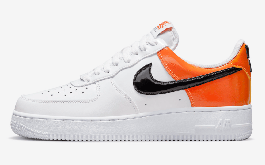活力白橙拼接!耐克AF1新配色曝光! 货号:DJ9942-103