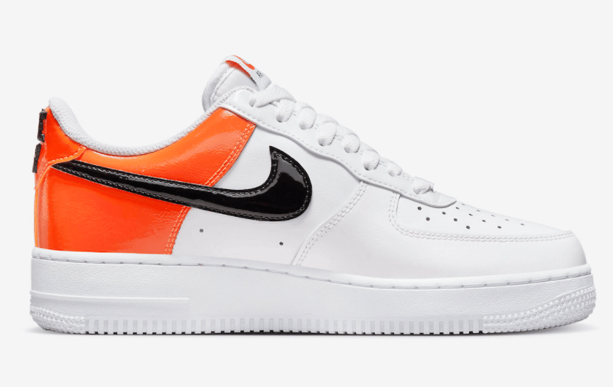 活力白橙拼接!耐克AF1新配色曝光! 货号:DJ9942-103