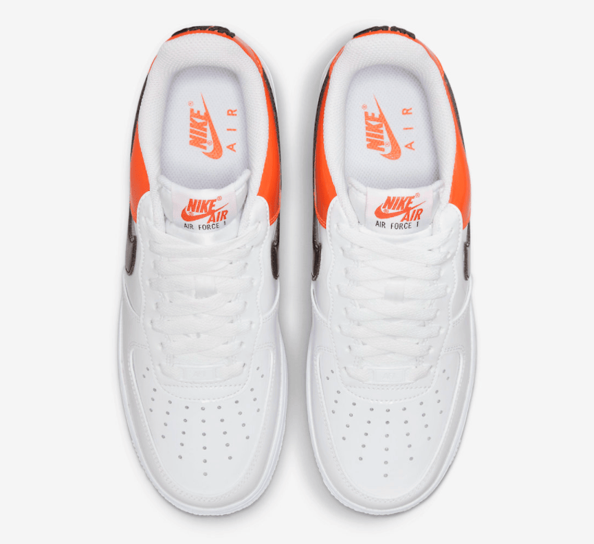 活力白橙拼接!耐克AF1新配色曝光! 货号:DJ9942-103