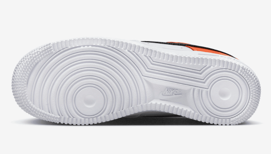 活力白橙拼接!耐克AF1新配色曝光! 货号:DJ9942-103