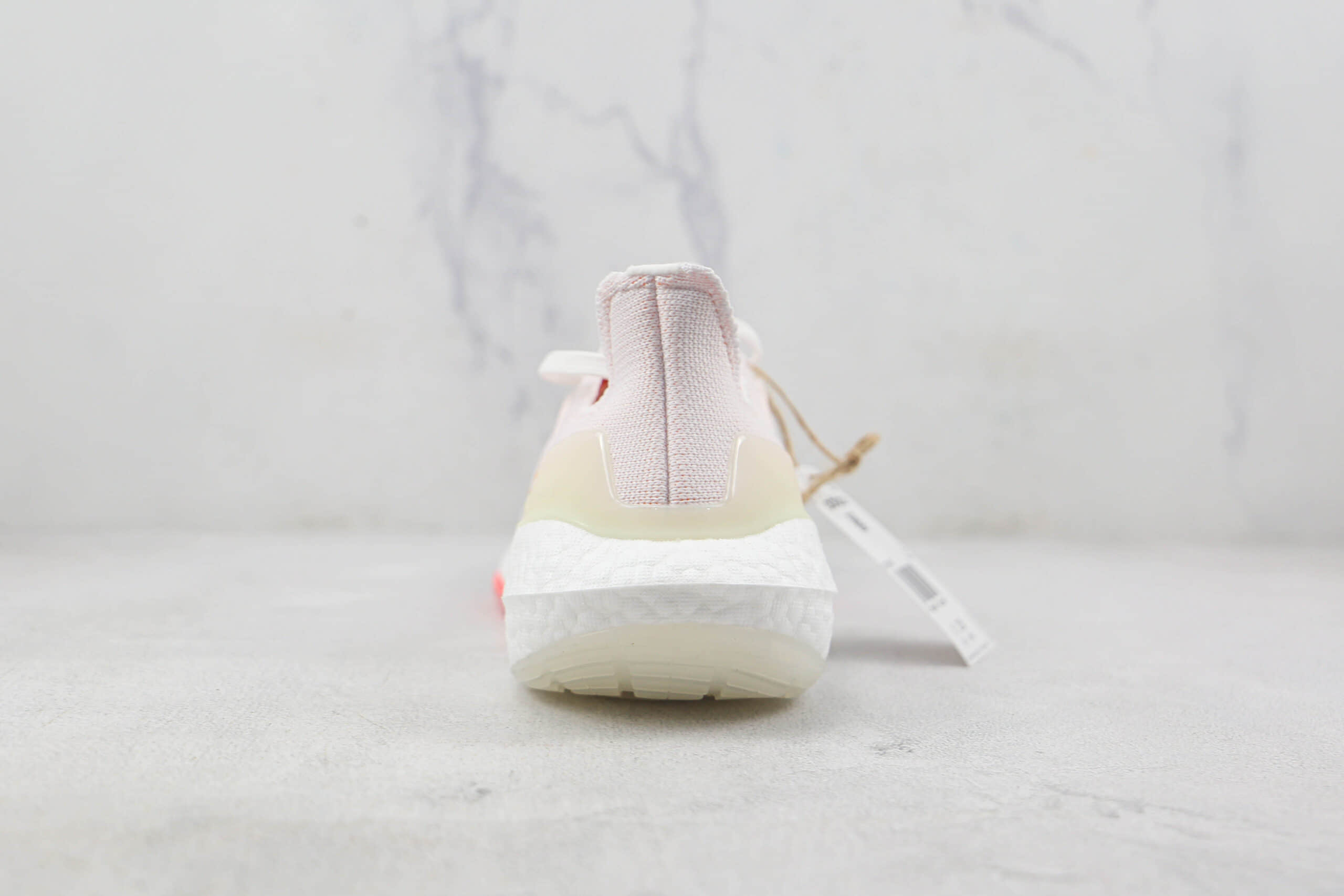 阿迪达斯Adidas Ultra Boost 22 Consortium莆田纯原复刻版本UB8.0淡粉色爆米花跑鞋原楦头纸板打造 货号:GX8057