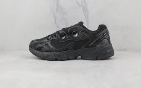 阿迪达斯adidas original Astir莆田纯原复刻版本astir系列黑色复古慢跑鞋原楦头纸板打造 货号:GW4341