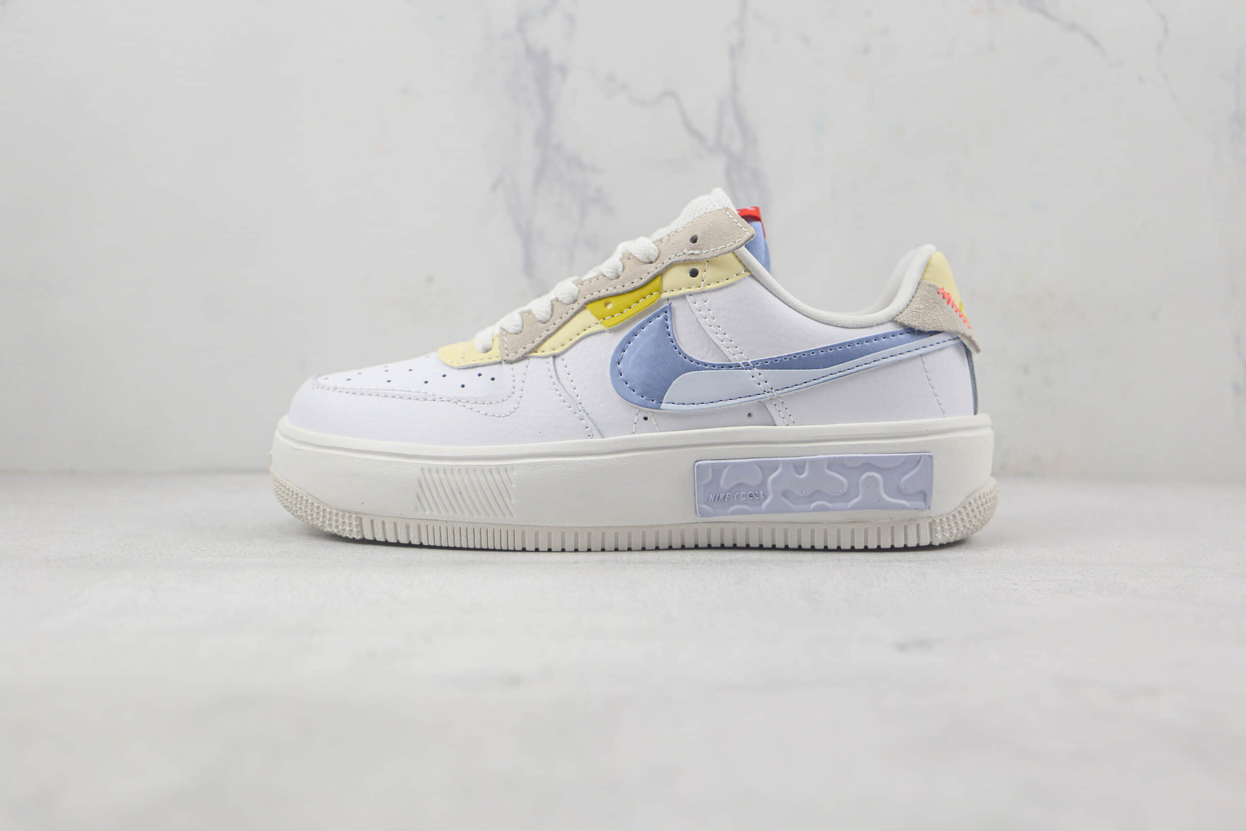 耐克Nike Air Force 1 Fontanka纯原复刻版本天花板空军一号丰塔卡系列爱琴海配色板鞋 货号:DV2175-100