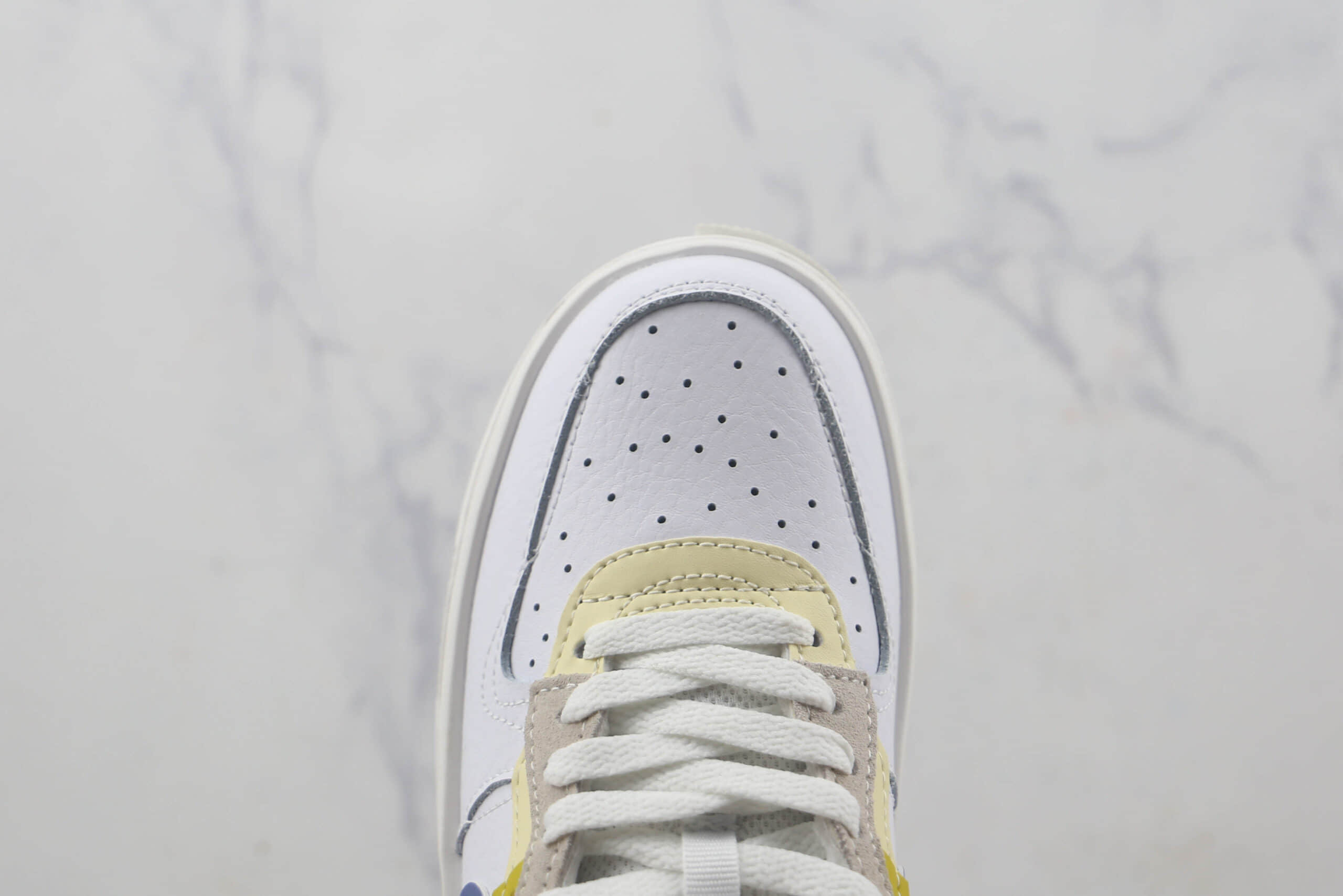 耐克Nike Air Force 1 Fontanka纯原复刻版本天花板空军一号丰塔卡系列爱琴海配色板鞋 货号:DV2175-100