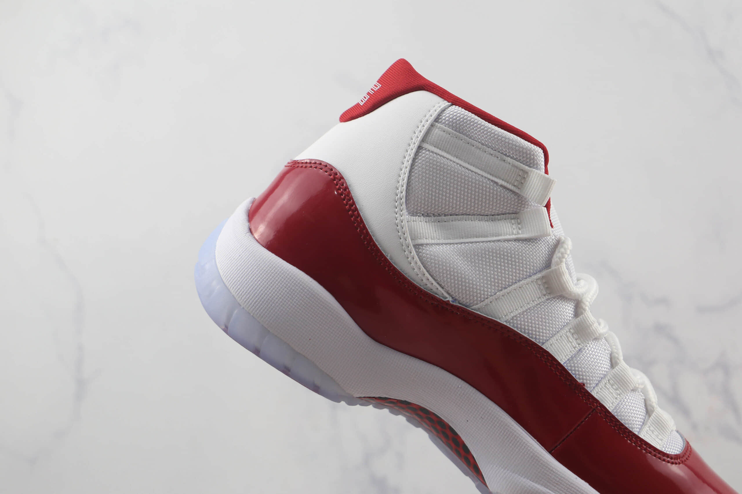 乔丹Air Jordan 11 Retro Cherry纯原复刻版本天花板AJ11白红色碳板篮球鞋原楦头纸板打造 货号：CT8012-116