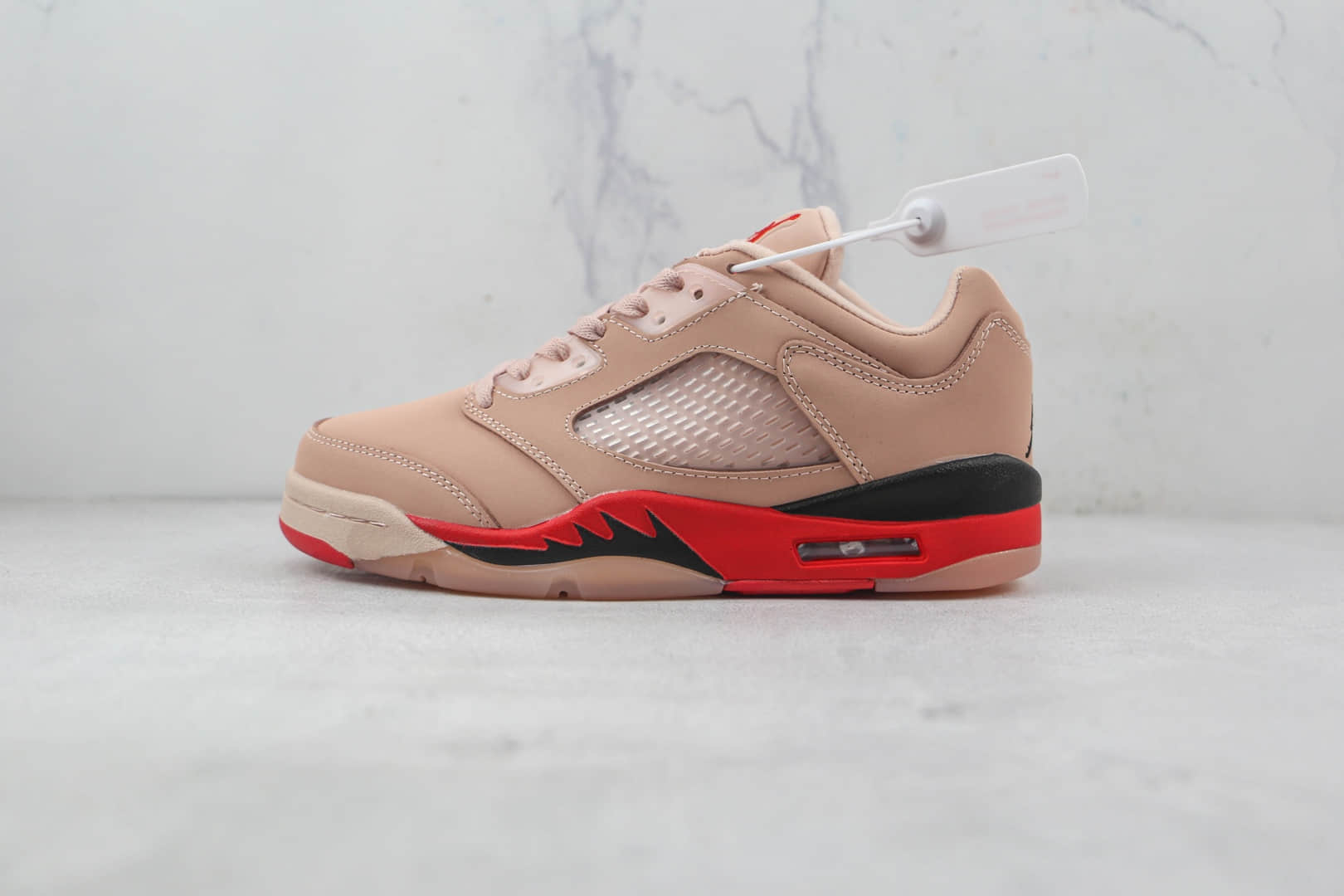 乔丹Air Jordan 5 Low Arctic Orange天花板纯原复刻AJ5情人节粉色篮球鞋原档案数据开发 货号:DA8016-806