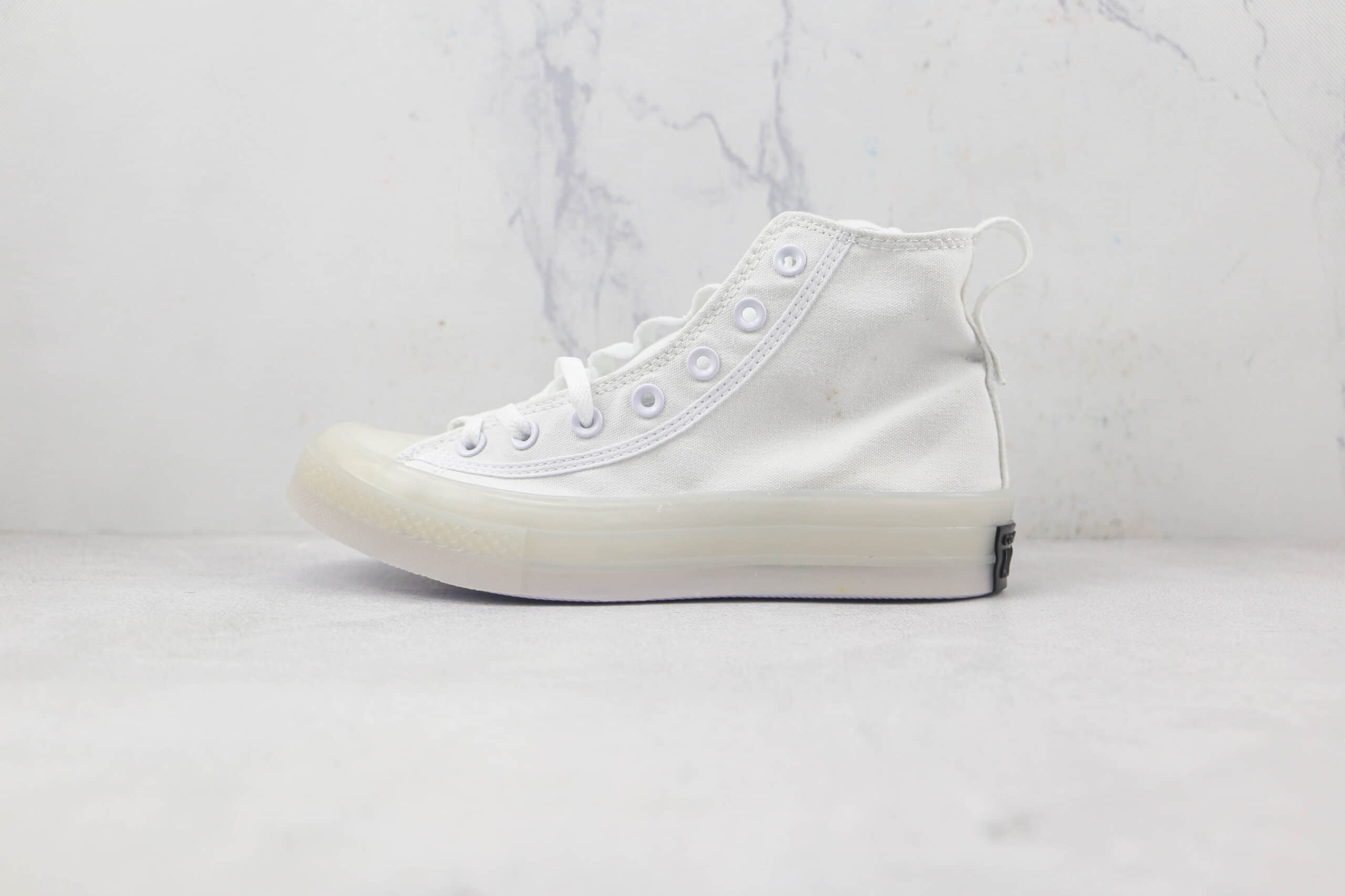 匡威CONVERSE All Star CX高帮果冻底白色帆布面休闲板鞋原鞋开模一比一打造 货号:A02410C