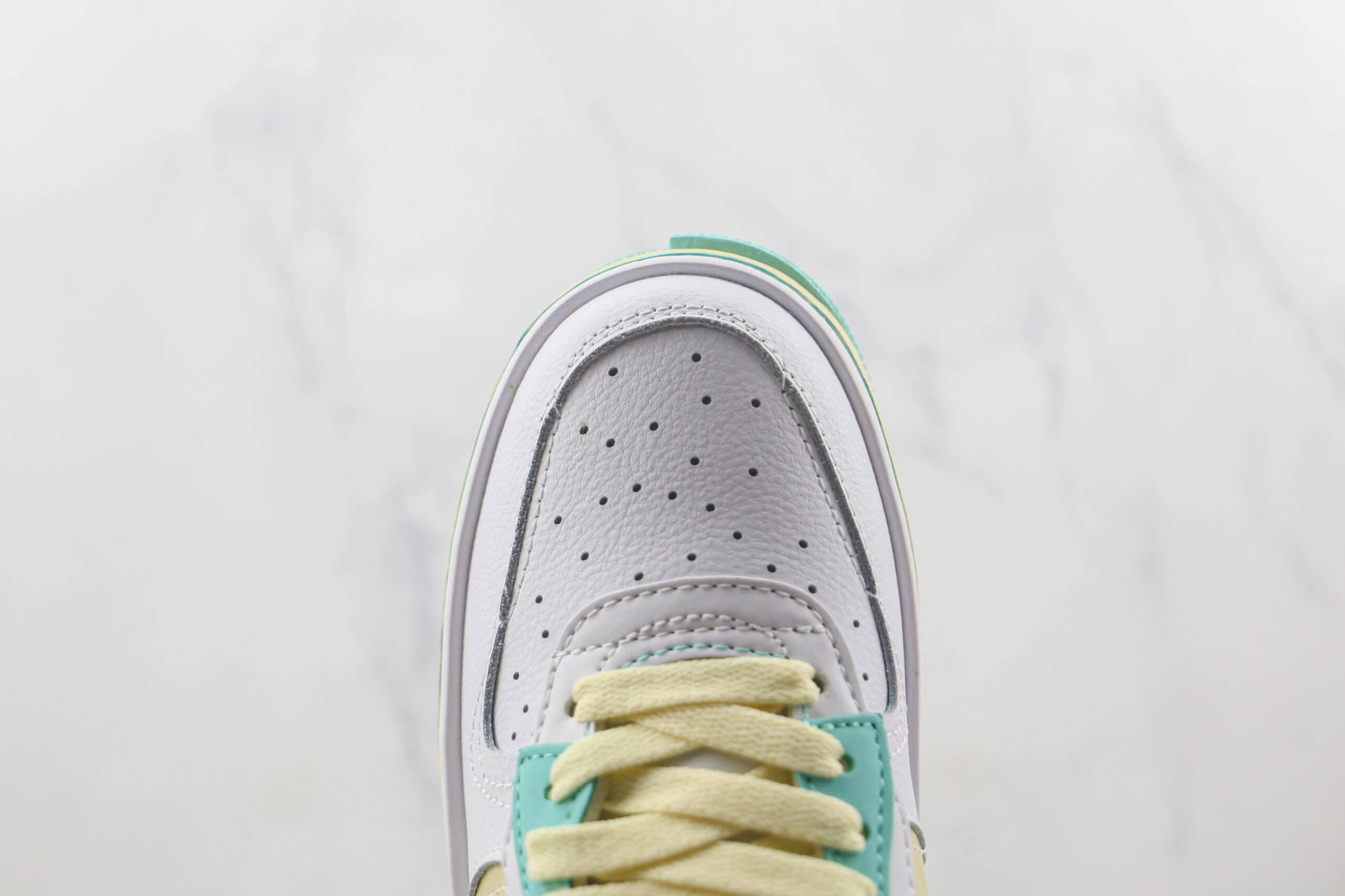 耐克Nike Air Force 1 Fontanka莆田纯原复刻低帮空军一号爱琴海配色丰塔卡系列板鞋原楦头纸板打造 货号:CW6688-610