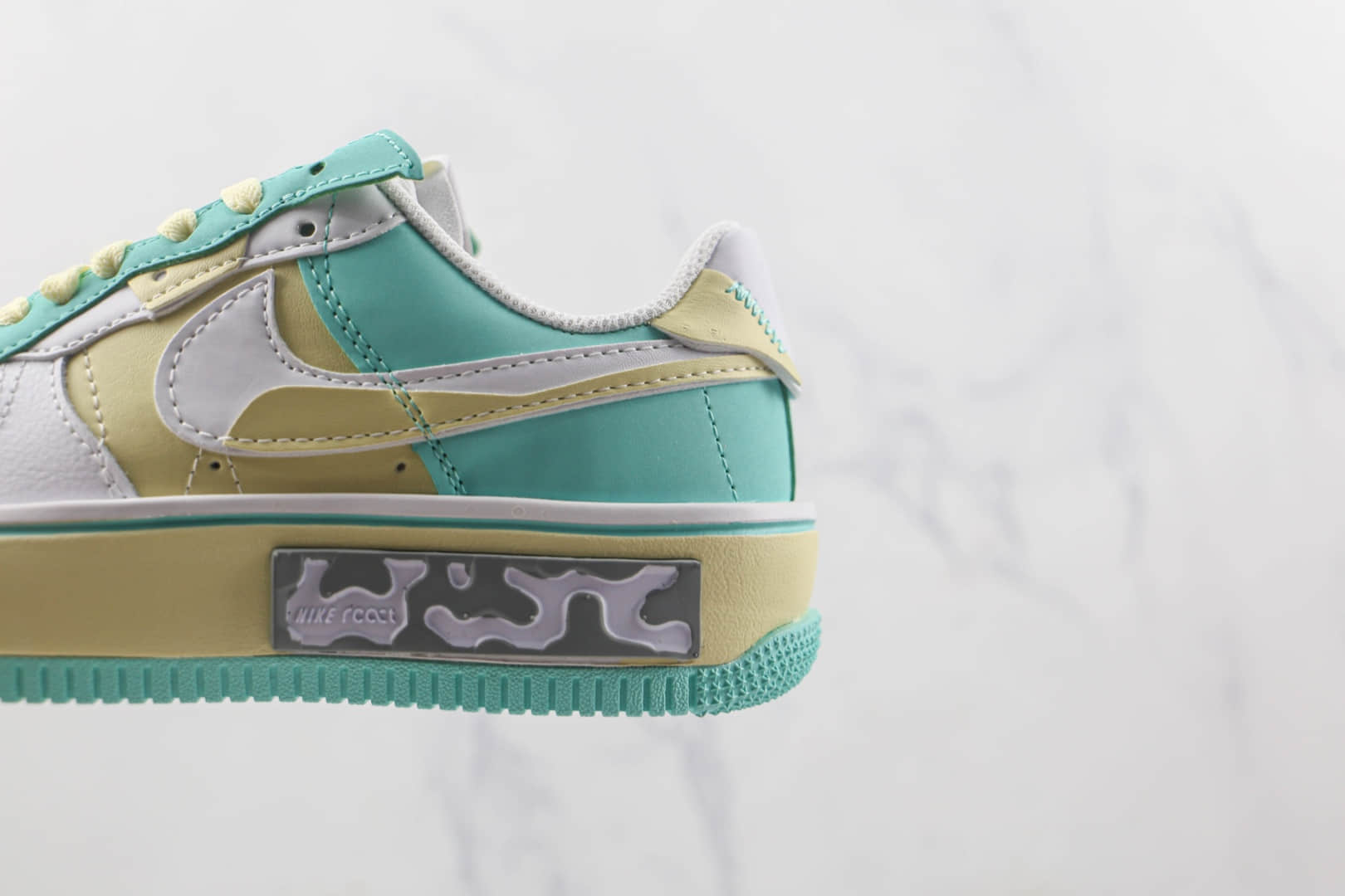 耐克Nike Air Force 1 Fontanka莆田纯原复刻低帮空军一号爱琴海配色丰塔卡系列板鞋原楦头纸板打造 货号:CW6688-610