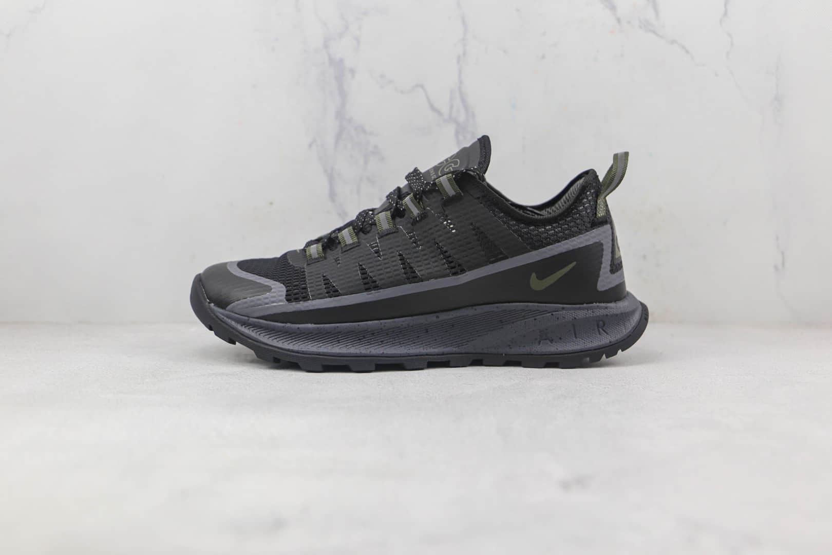 耐克Nike ACG Mountain Fly Low GTX SE莆田纯原复刻ACG黑色户外登山鞋原档案数据开发 货号:CW6020-300
