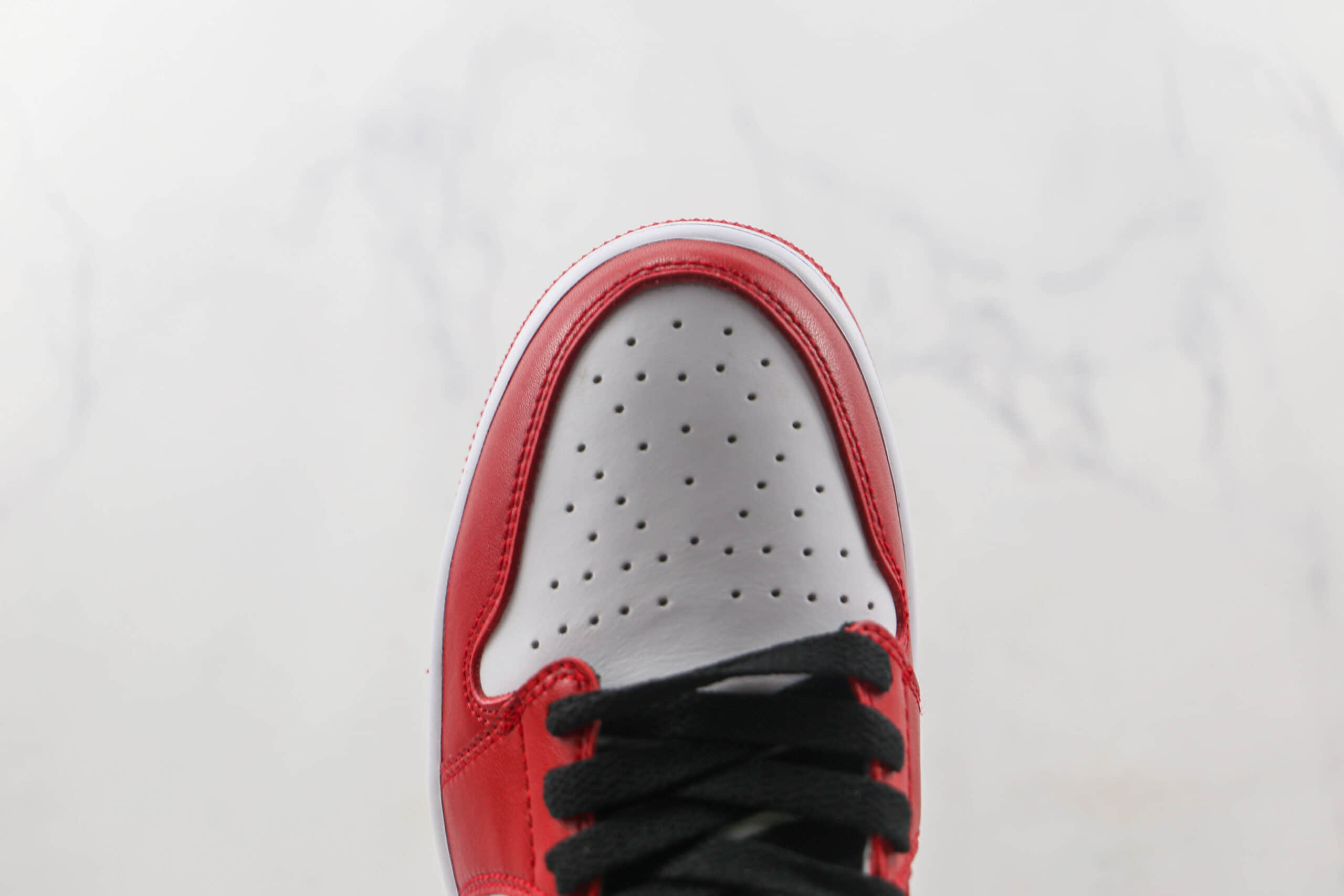 乔丹Air Jordan 1 Low莆田天花板AJ1纯原版本高尔夫款白红芝加配色板鞋原盒原标 货号:DD9315-600