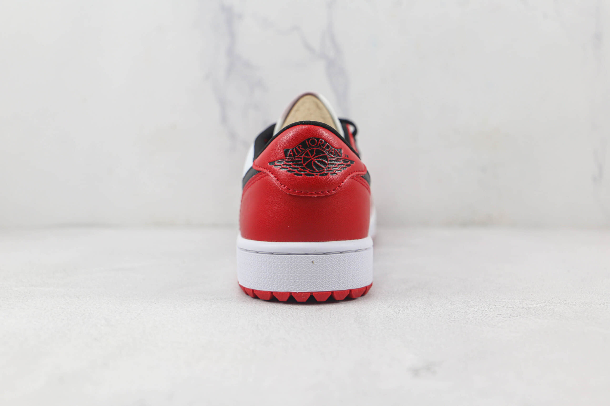 乔丹Air Jordan 1 Low莆田天花板AJ1纯原版本高尔夫款白红芝加配色板鞋原盒原标 货号:DD9315-600