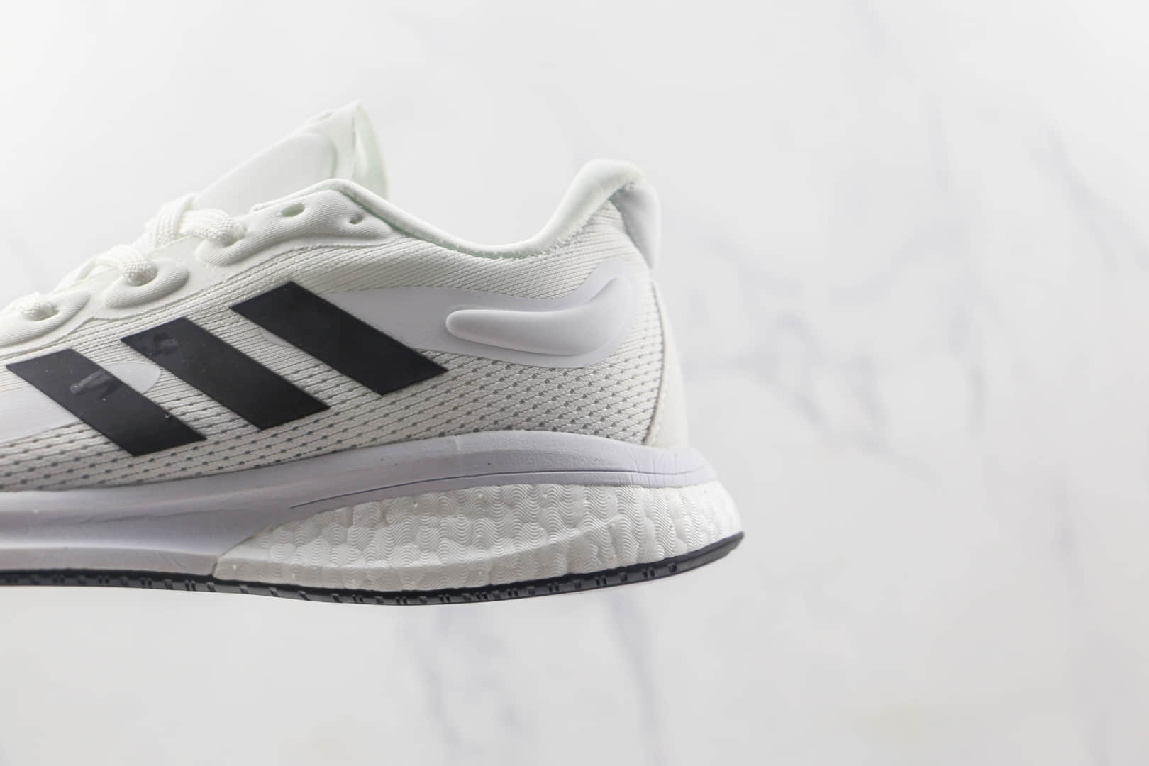 阿迪达斯adidas Supernova M莆田纯原复刻白色爆米花慢跑鞋原档案数据开发 货号：S42723